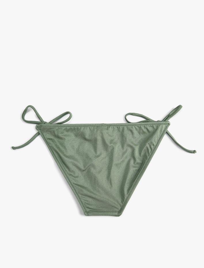  Parlak Brazilian Bikini Altı Yanları Bağlama Detaylı