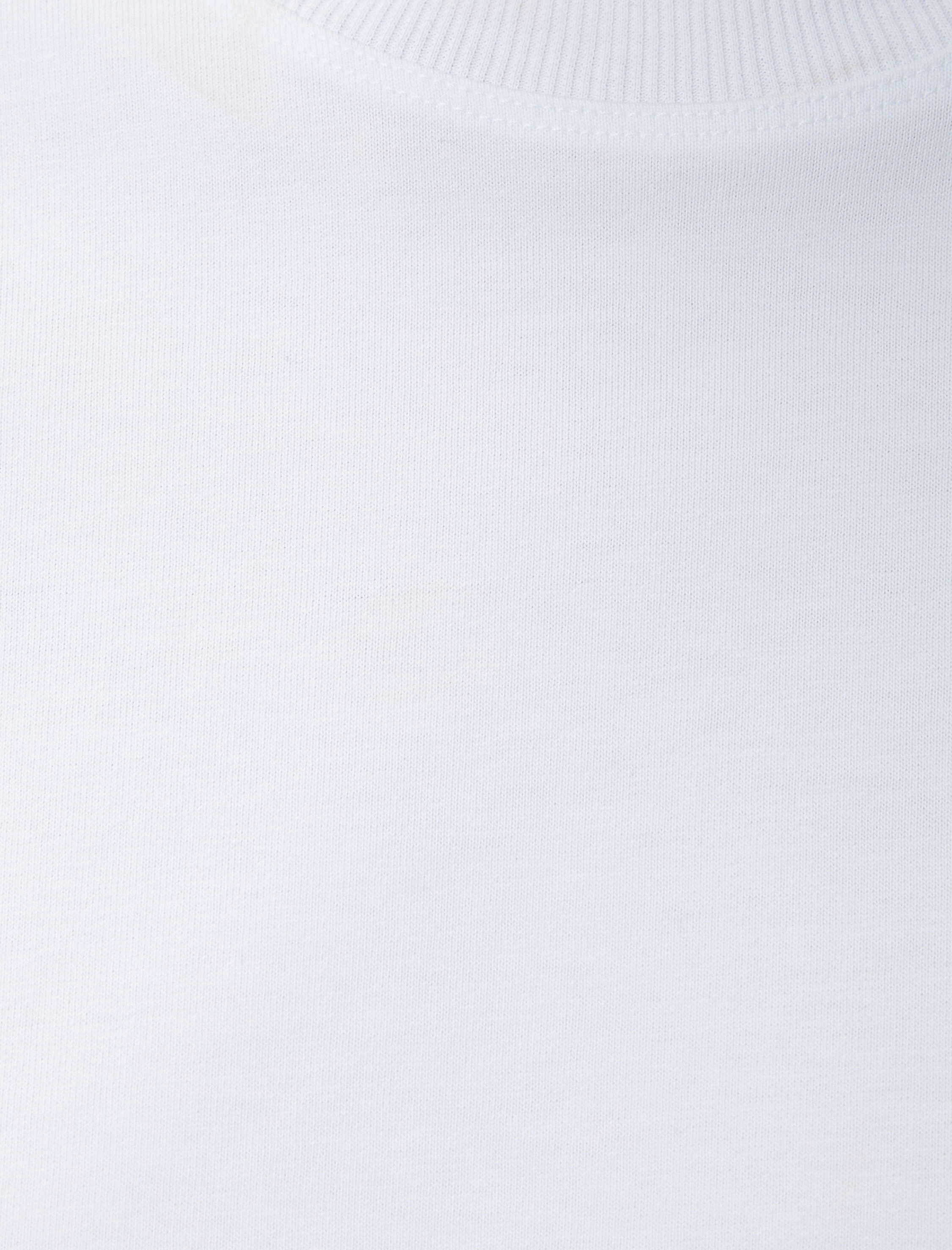   Crop Tişört Bisiklet Yaka Kısa Kollu Pamuklu