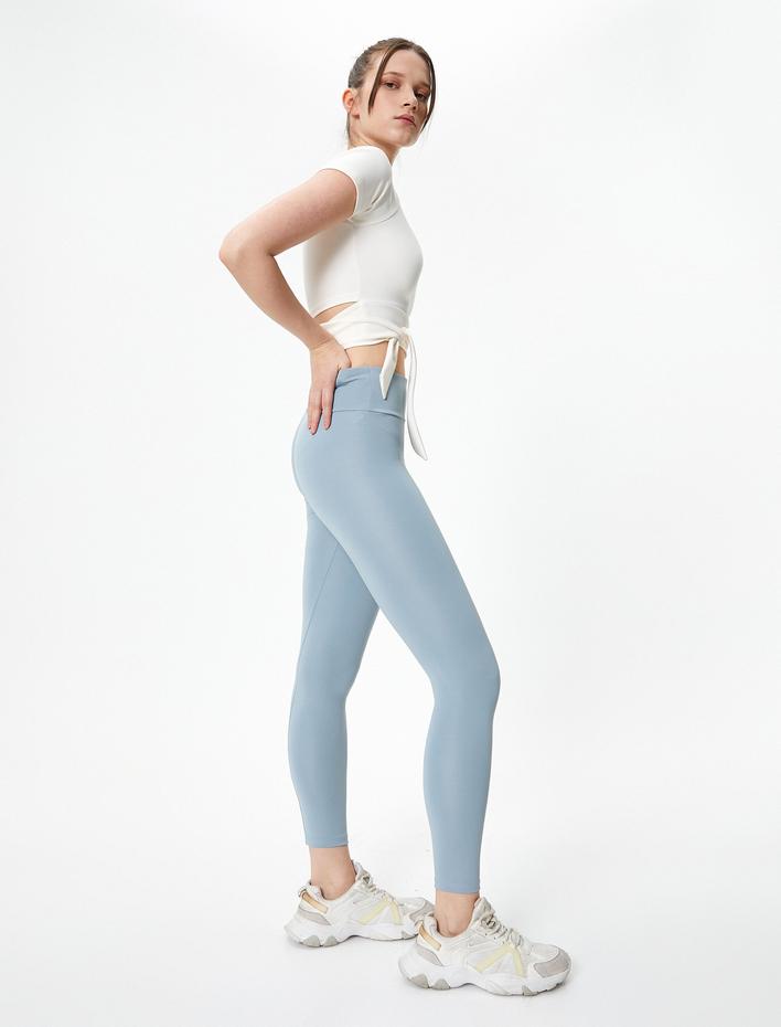  Spor Tayt Yüksek Bel Skinny