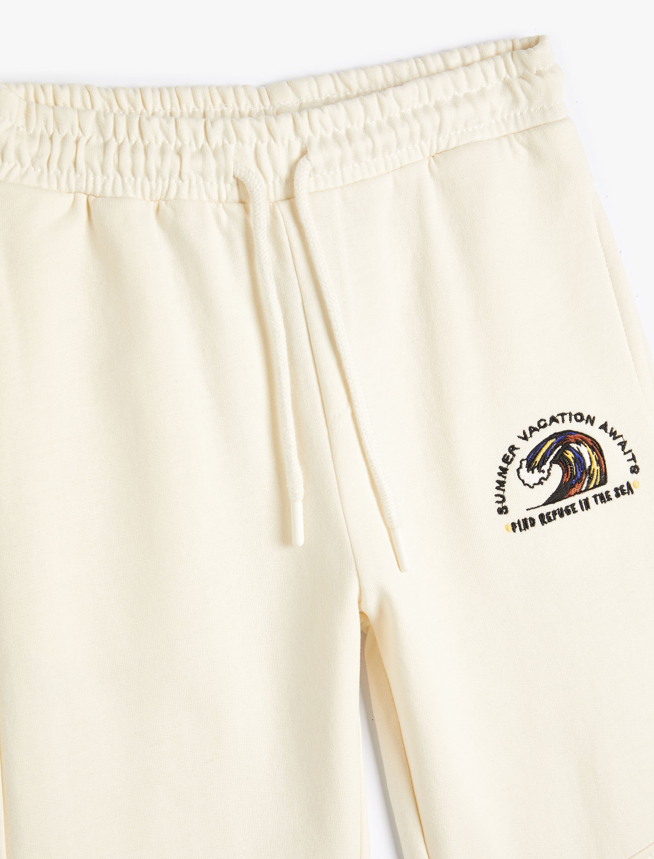  Erkek Çocuk Jogger Eşofman Altı Cepli Beli Bağlamalı Şardonlu