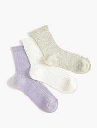 3'lü Basic Çorap Seti