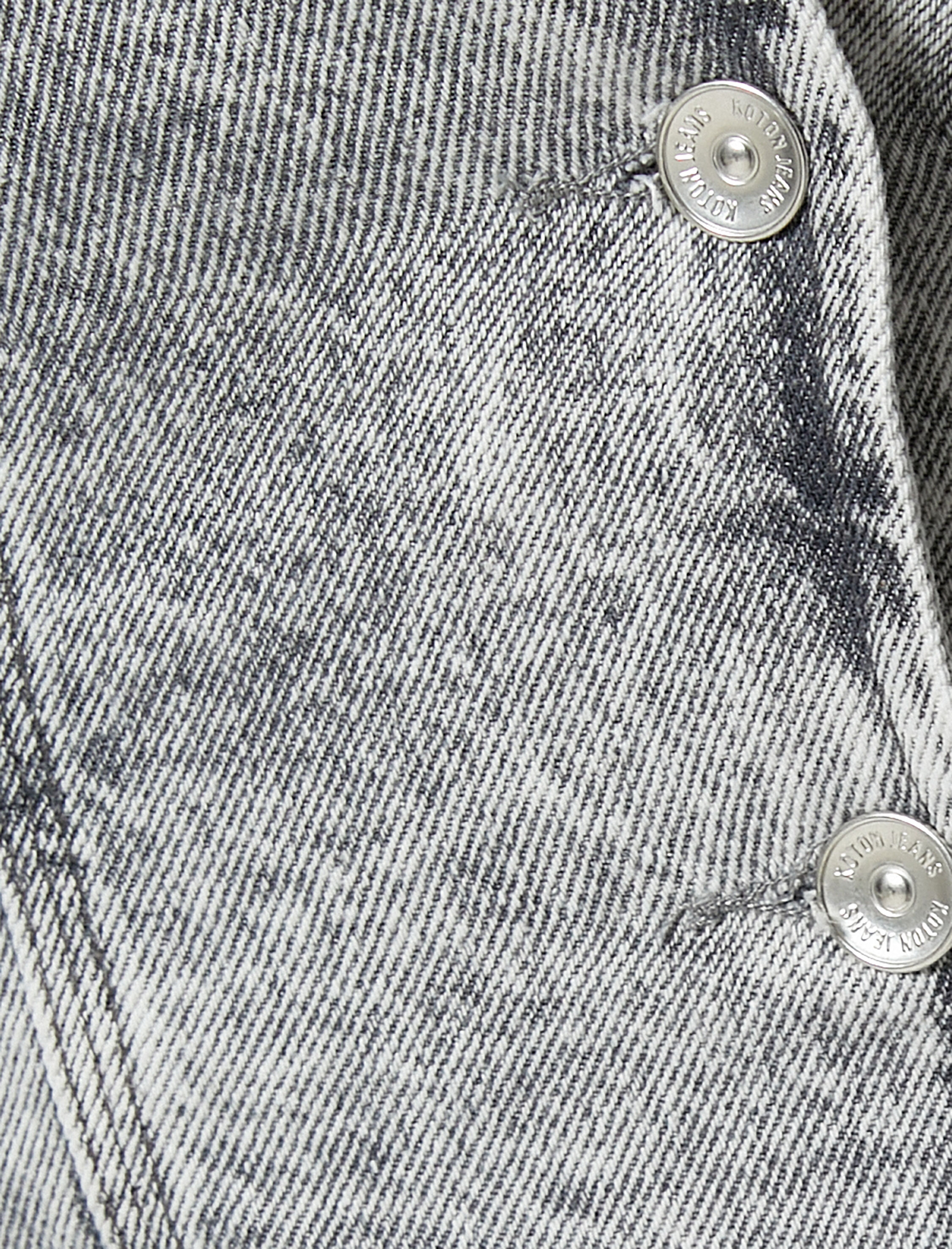   Kot Yelek V Yaka Düğmeli Rahat Kalıp Pamuklu