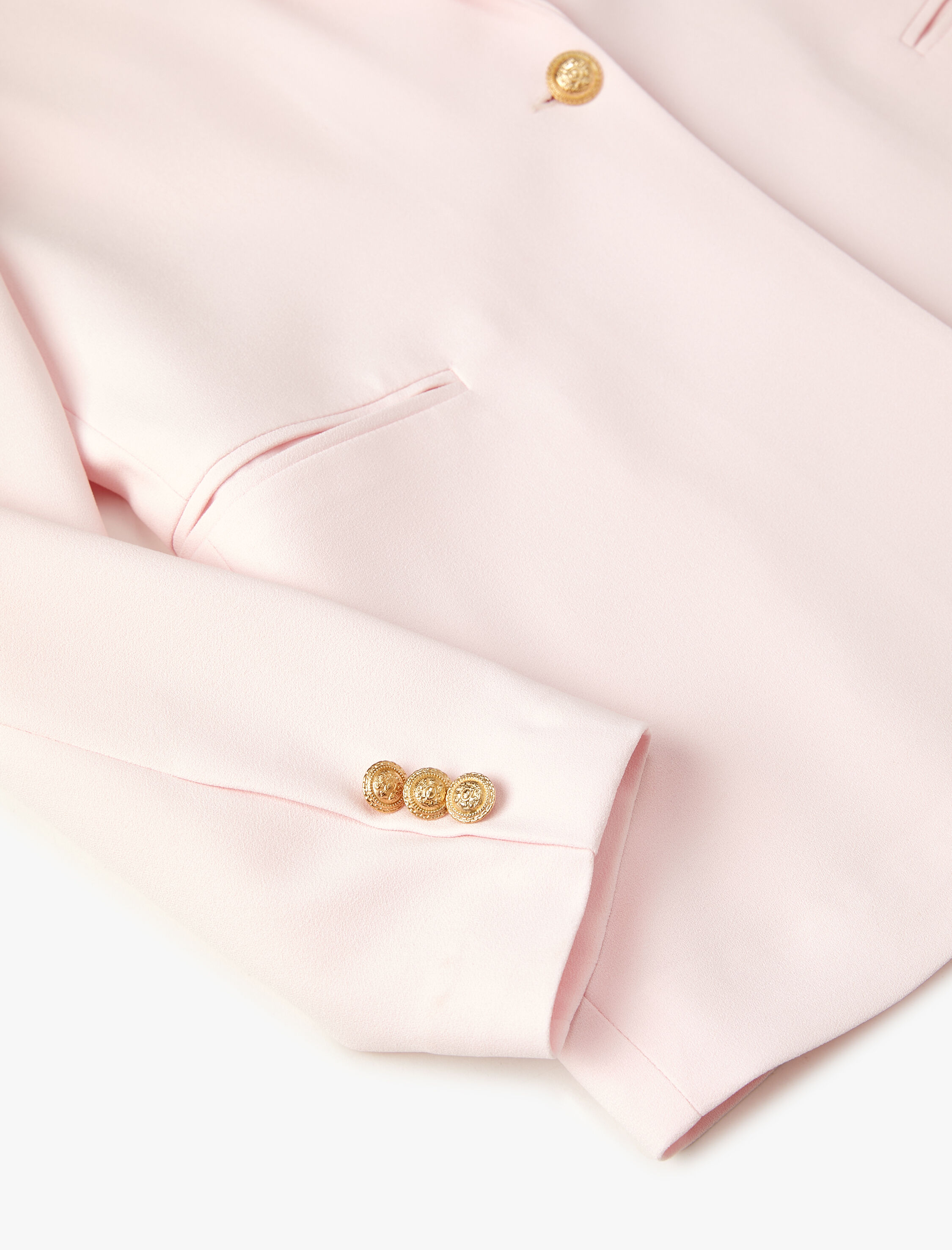   Blazer Ceket Tek Düğmeli Fleto Cepli