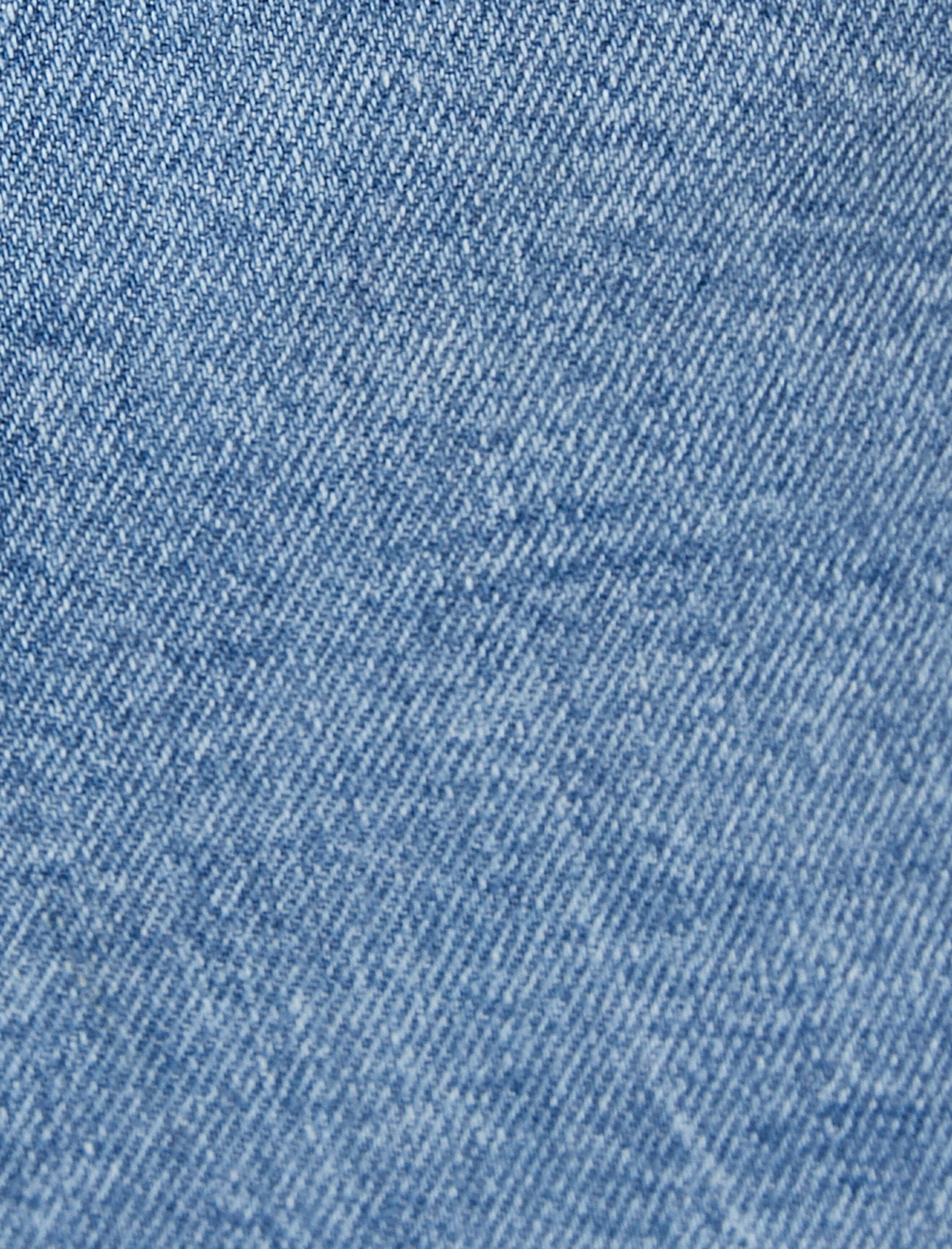   İspanyol Paça Kot Pantolon Yırtmaç Detaylı Dar Kesim Standart Bel - Flare Slim Jeans