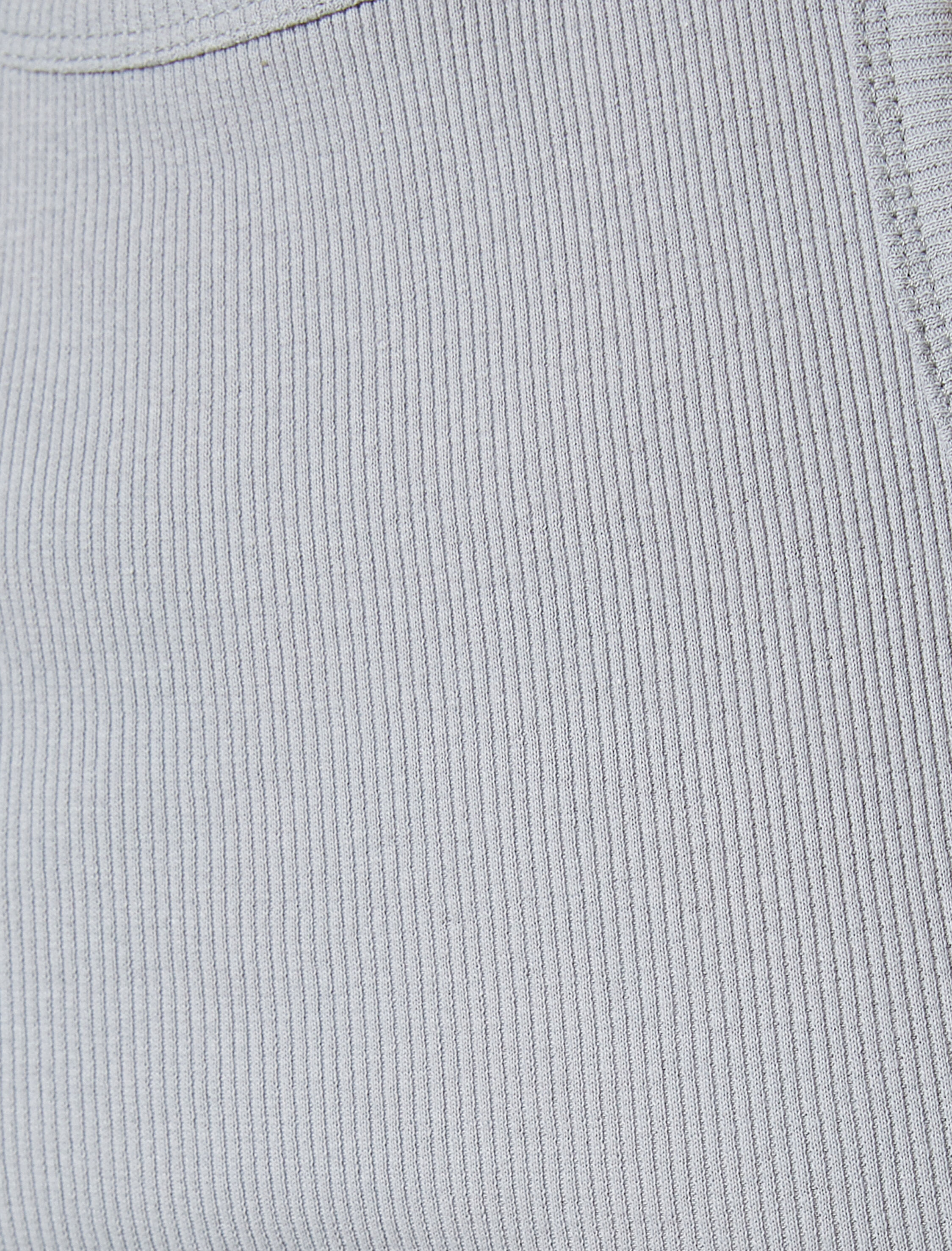   Basic Halter Yaka Atlet Ribanalı Pamuklu