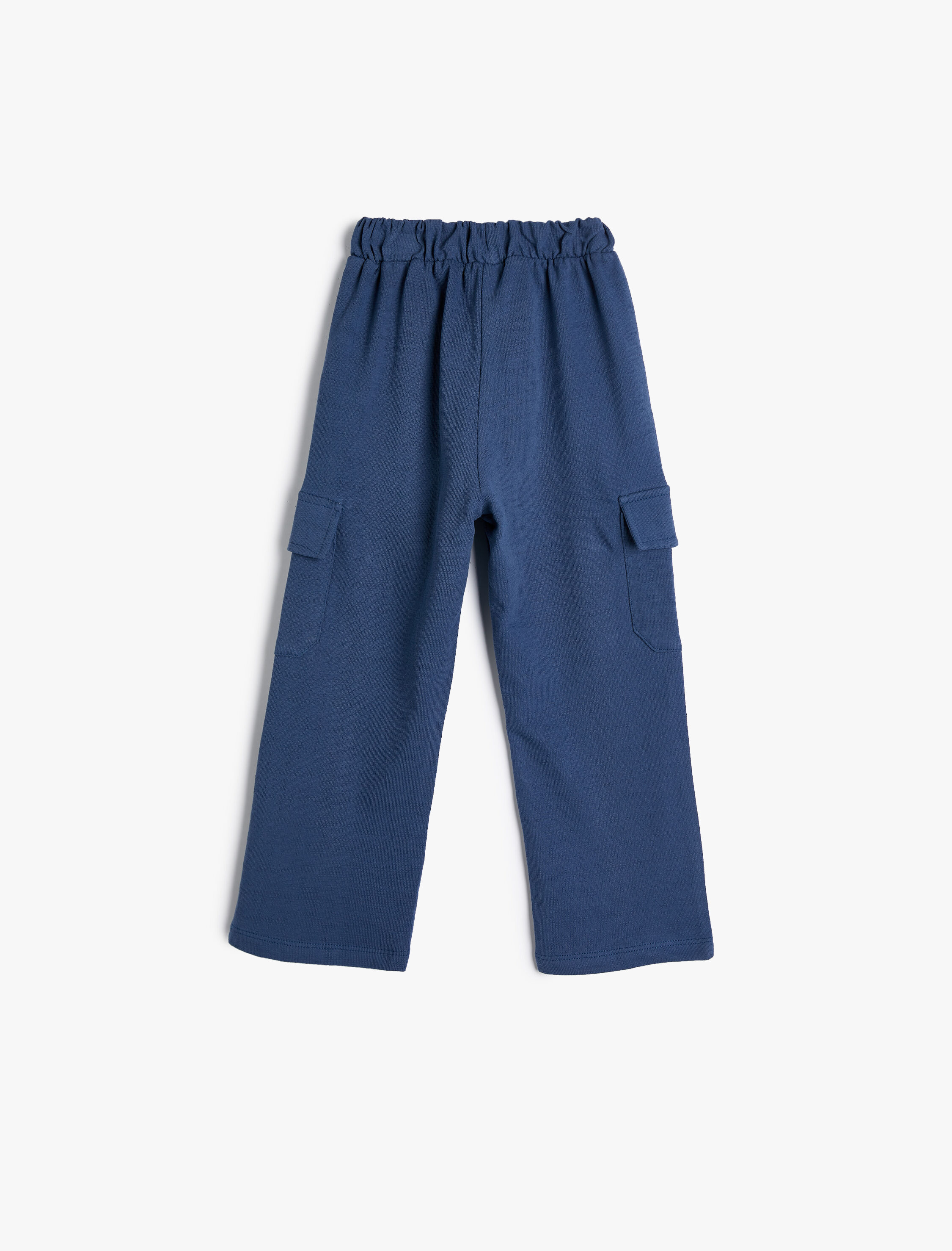  Erkek Bebek Eşofman Altı Beli Bağlamalı Cepli Pamuklu