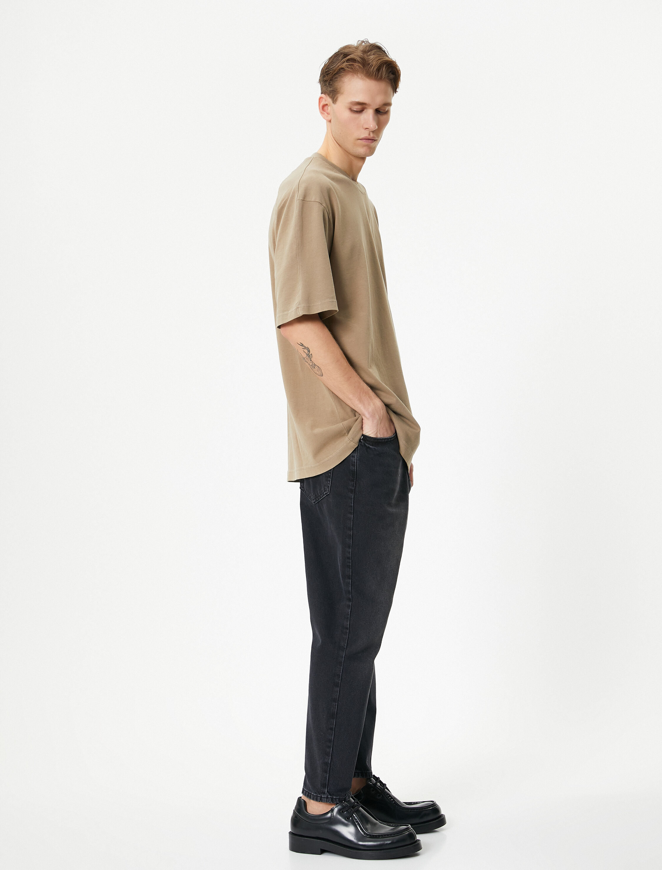   Loose Fit Bol Kot Pantolon - Steve Jean