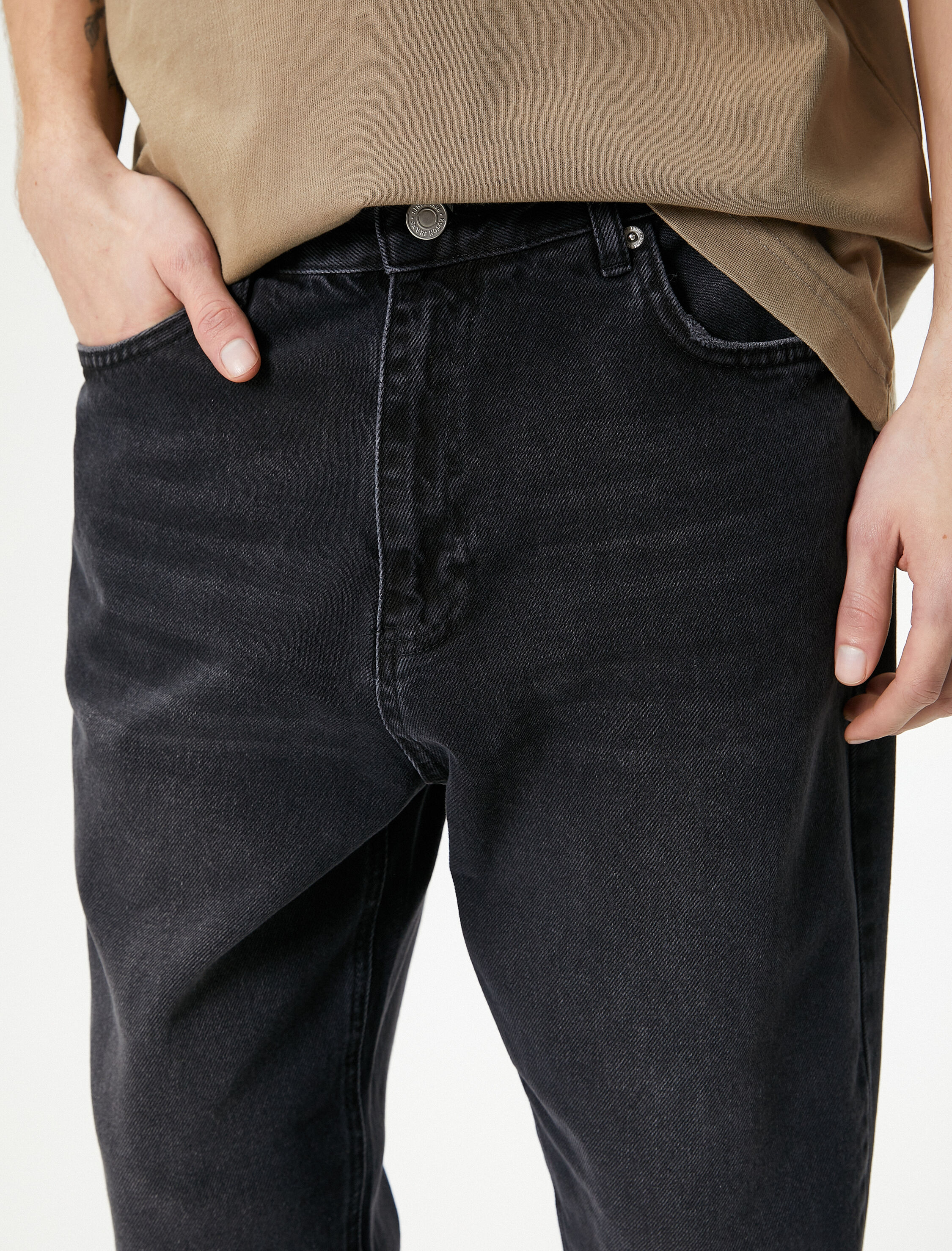   Loose Fit Bol Kot Pantolon - Steve Jean