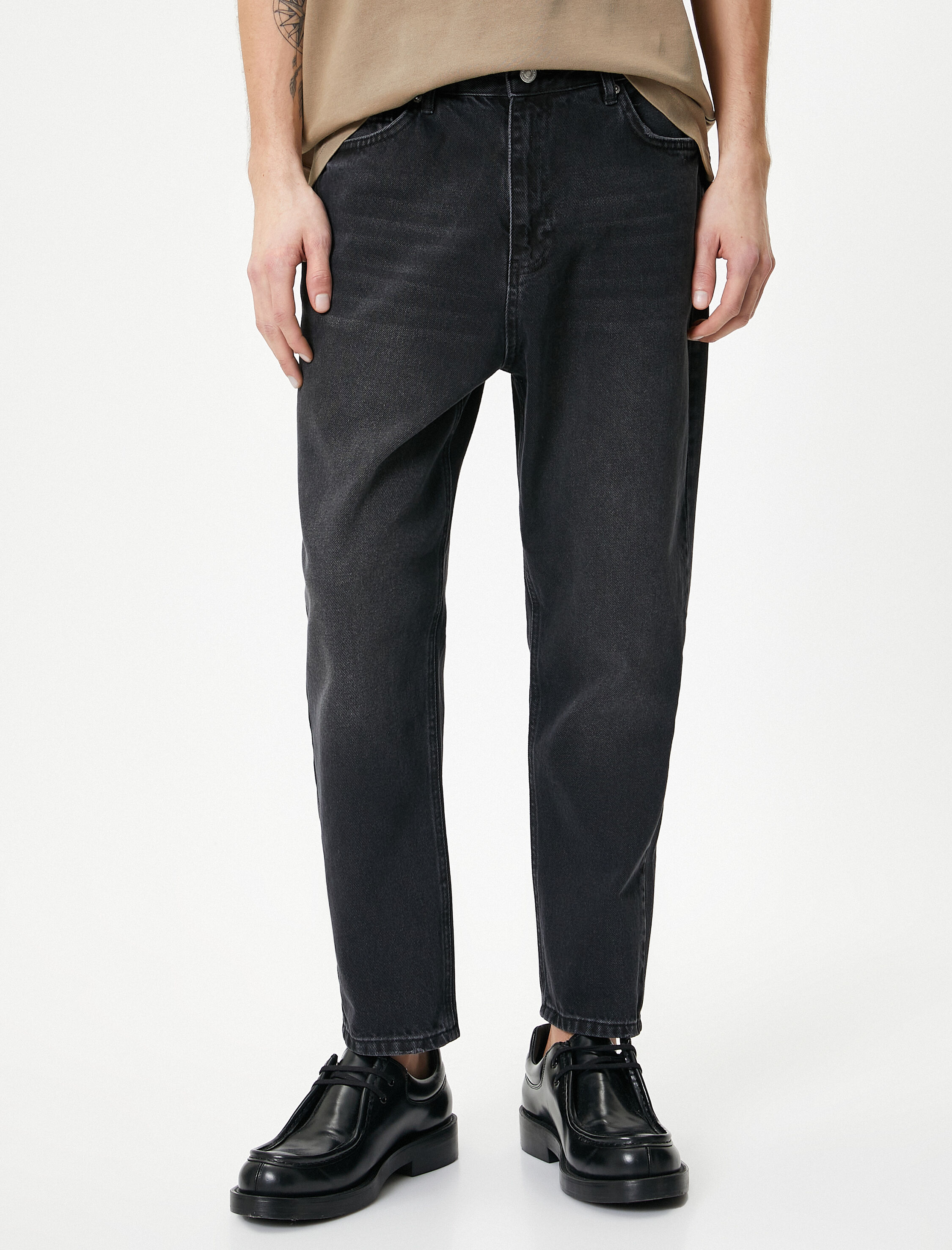   Loose Fit Bol Kot Pantolon - Steve Jean