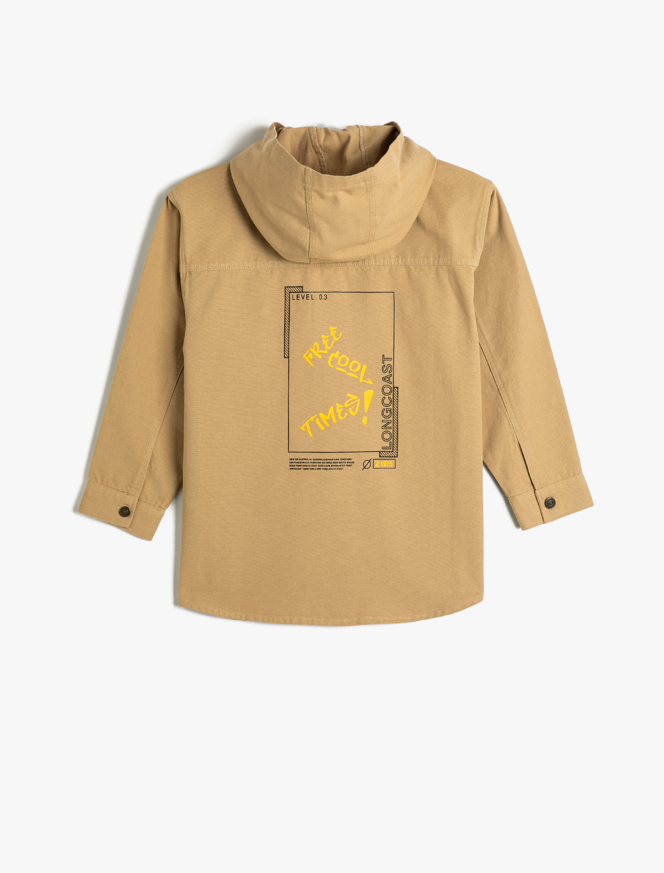  Erkek Çocuk Mevsimlik Ceket Cep Detaylı Pamuklu