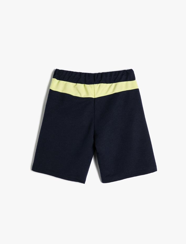 Erkek Çocuk Şort Cepli Beli Bağlamalı