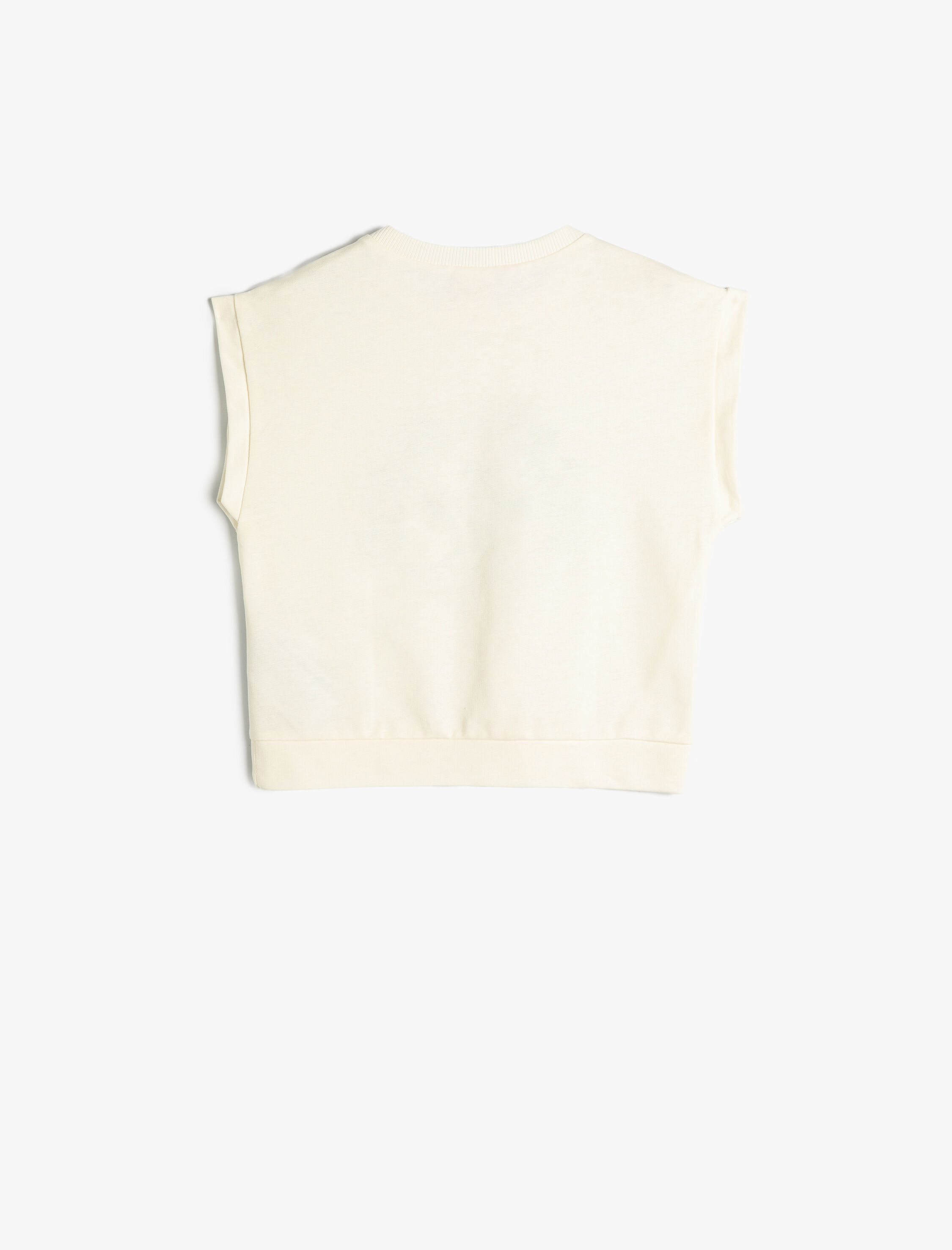  Erkek Bebek Sweatshirt Kolsuz Bisiklet Yaka Slogan Baskılı Pamuklu