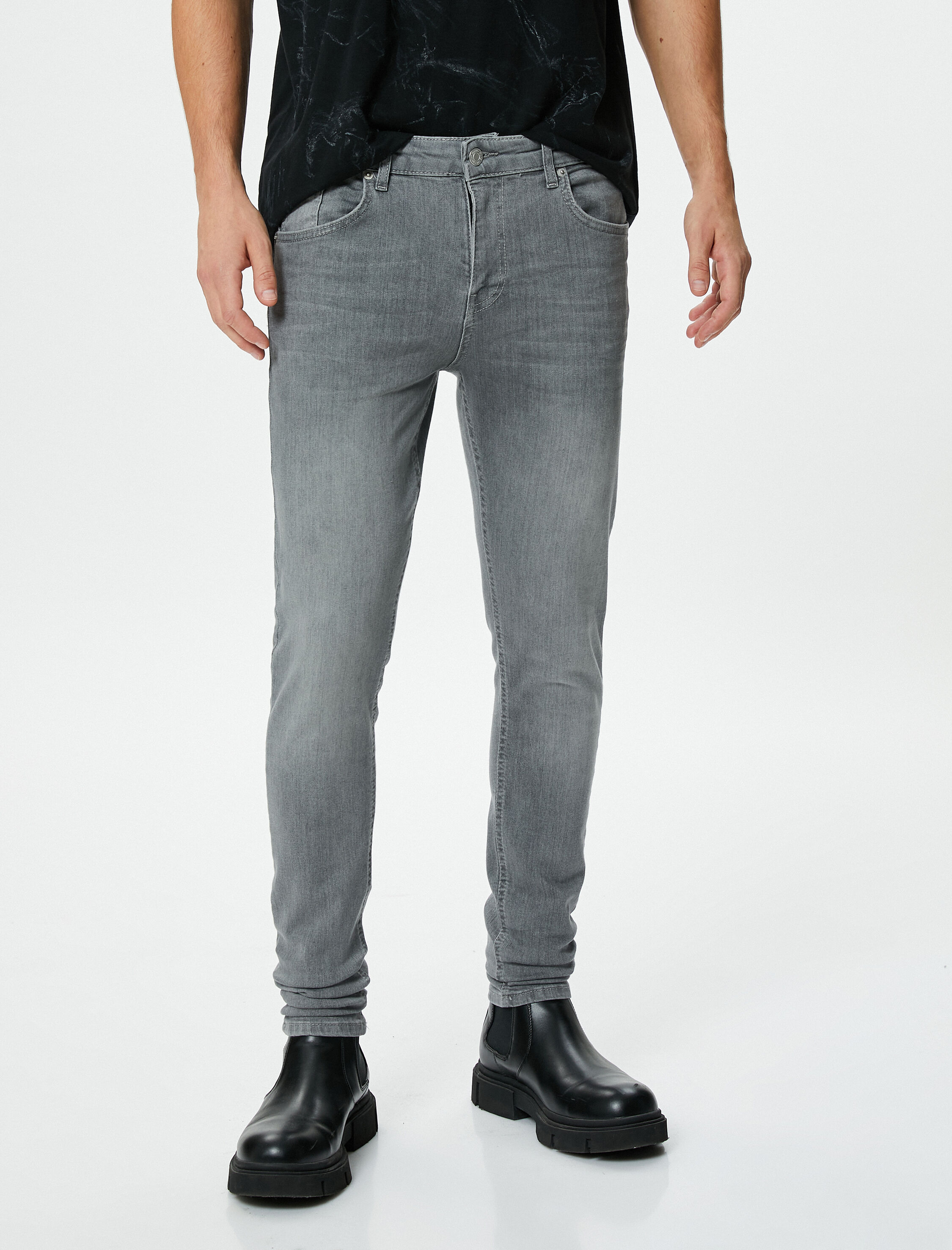   Super Skinny Fit Kot Pantolon - Justin Jean