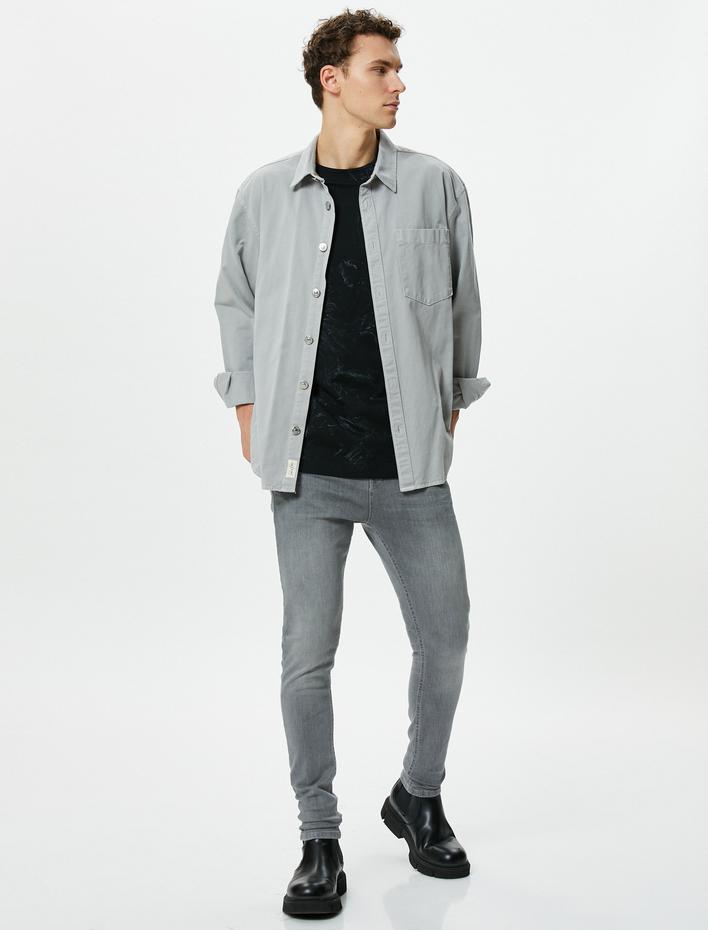  Super Skinny Fit Kot Pantolon - Justin Jean