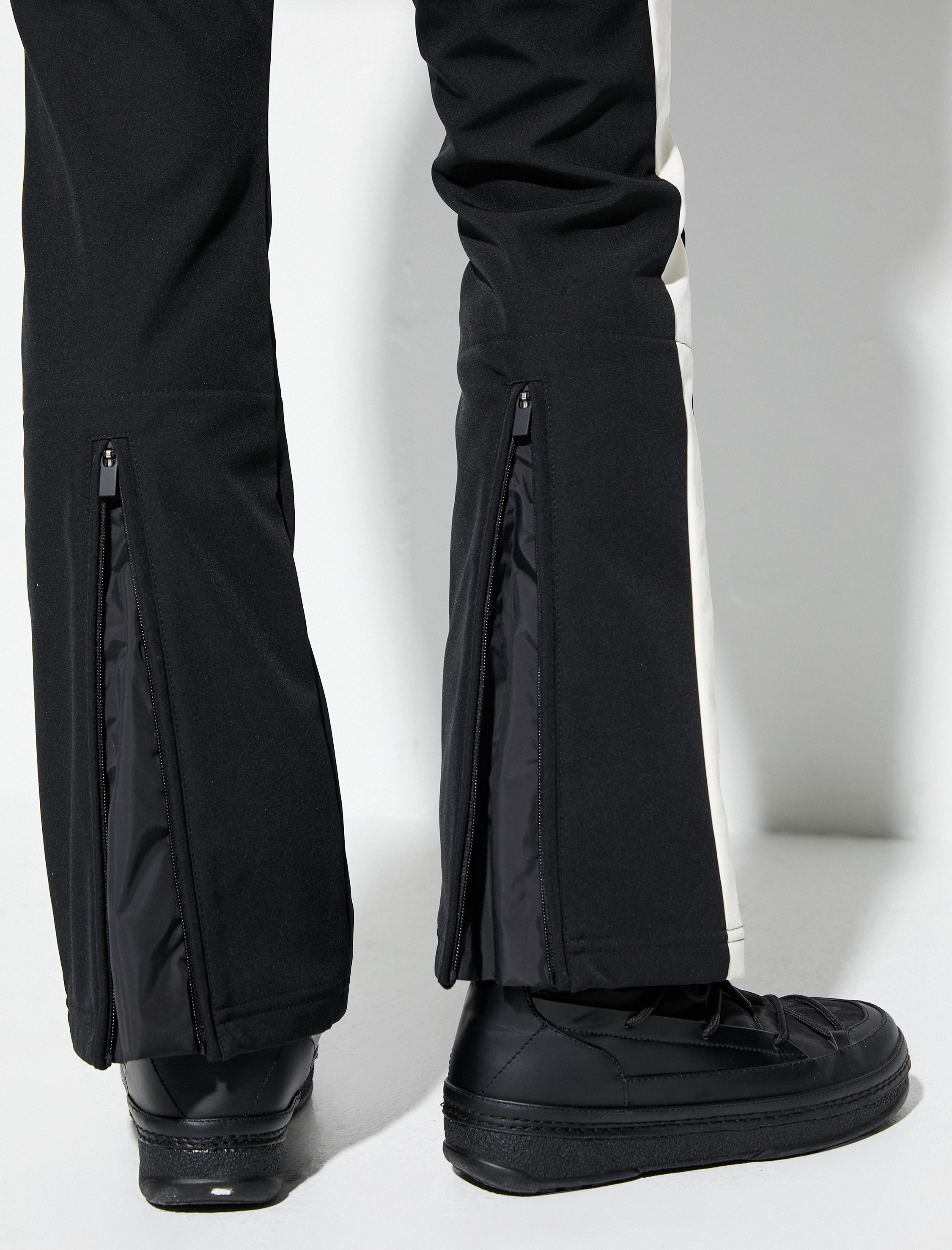   Kayak Pantolonu Yüksek Bel Fermuarlı