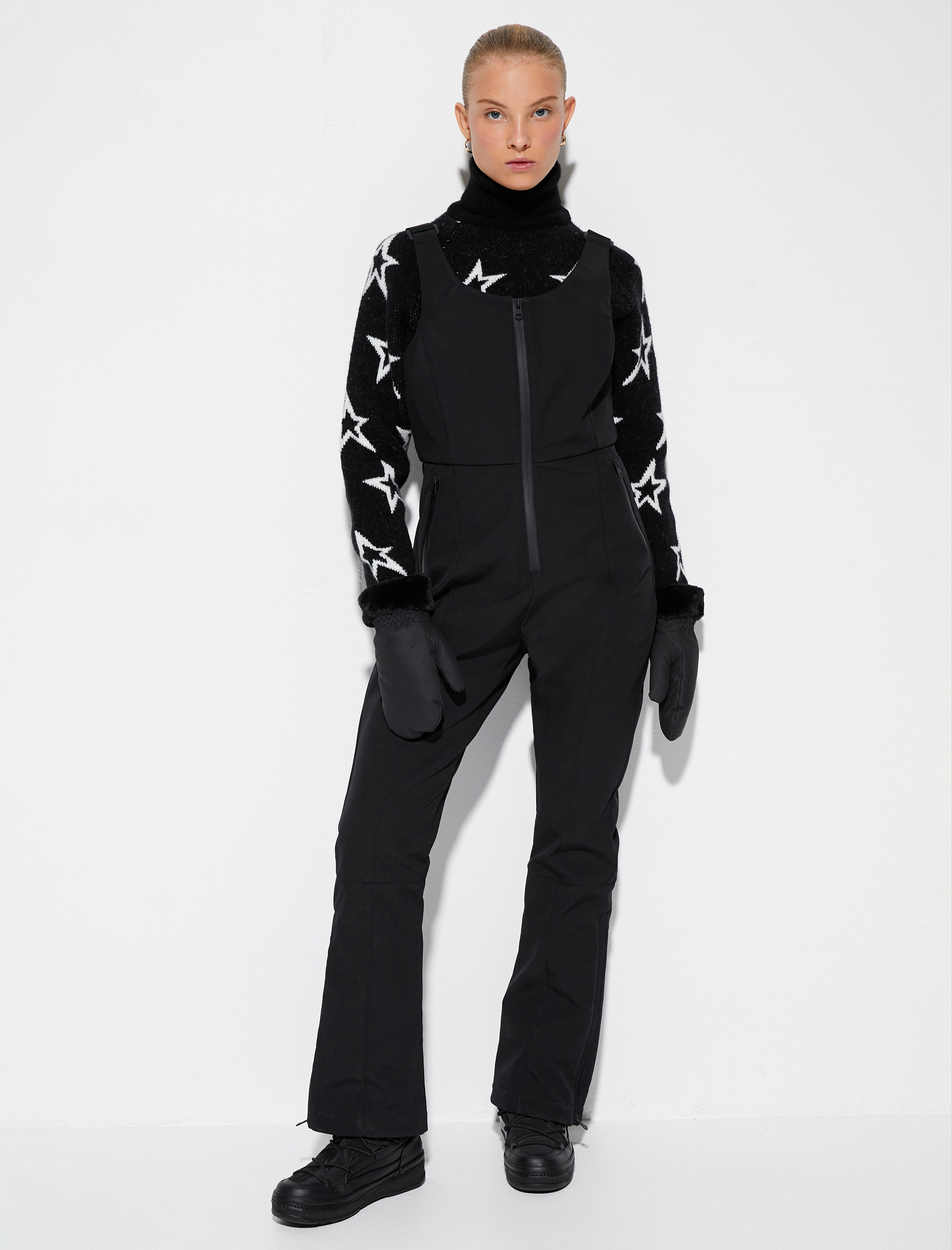   Kayak Tulumu Cepli Fermuarlı Paça Askılı