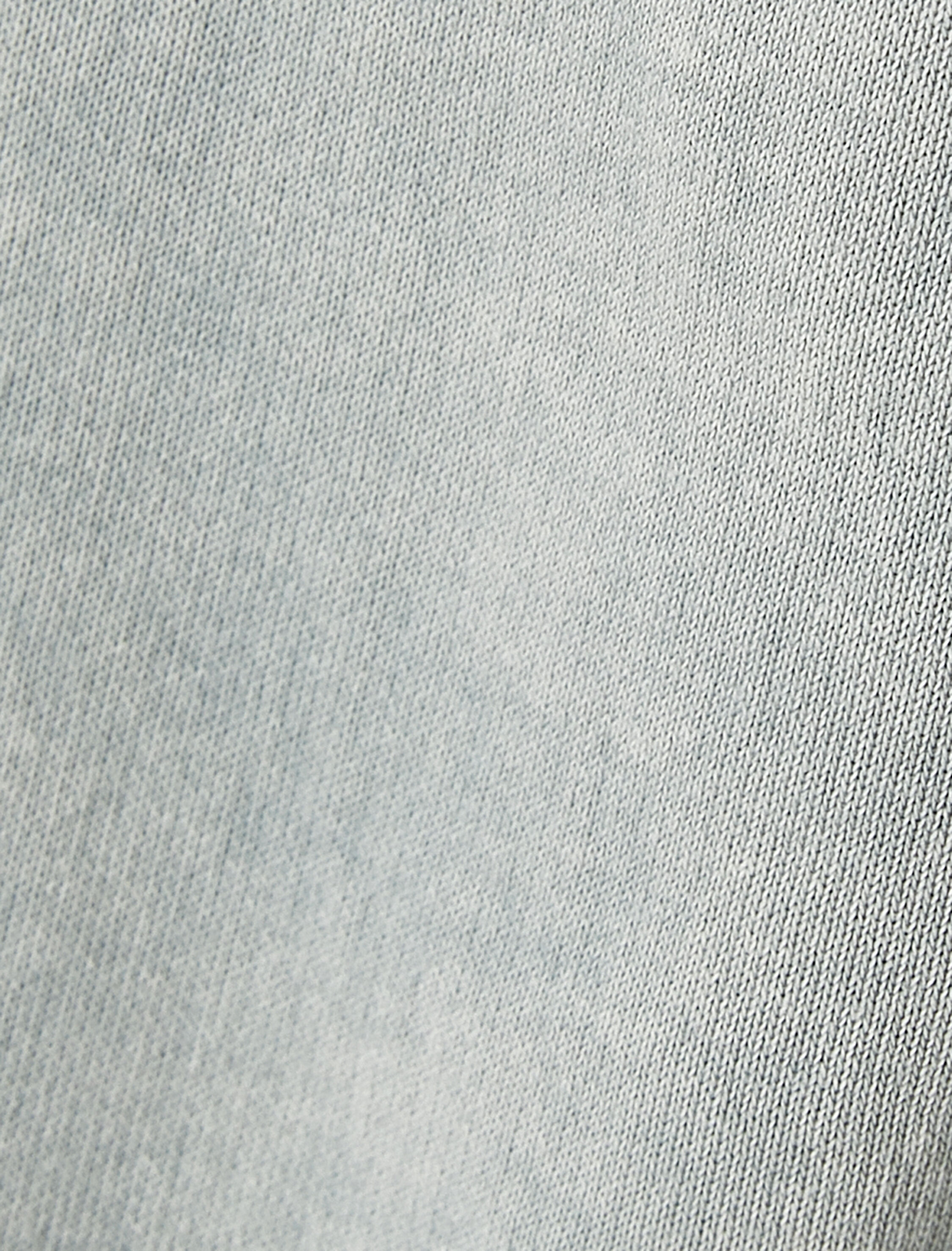   Şardonlu Taşlı Sweatshirt Oversize Soluk Efektli Bisiklet Yaka Uzun Kollu