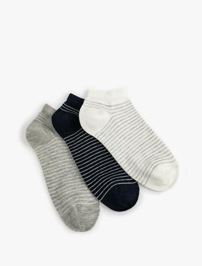 3'lü Patik Çorap Seti