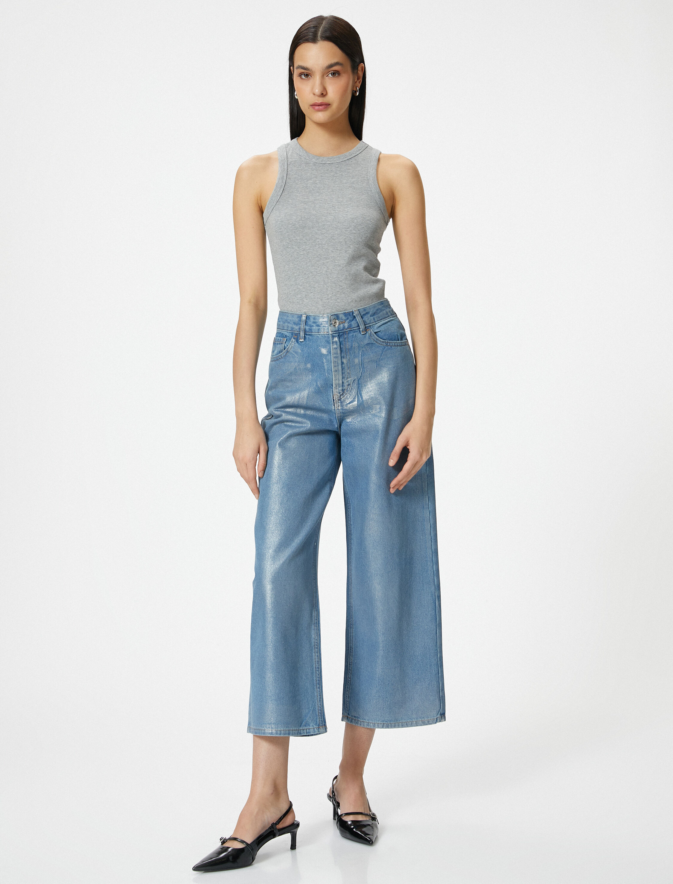   Fitilli Atlet Halter Yaka Basic