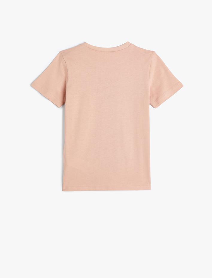 Erkek Çocuk Brooklyn Tişört Kısa Kollu Bisiklet Yaka Pamuklu