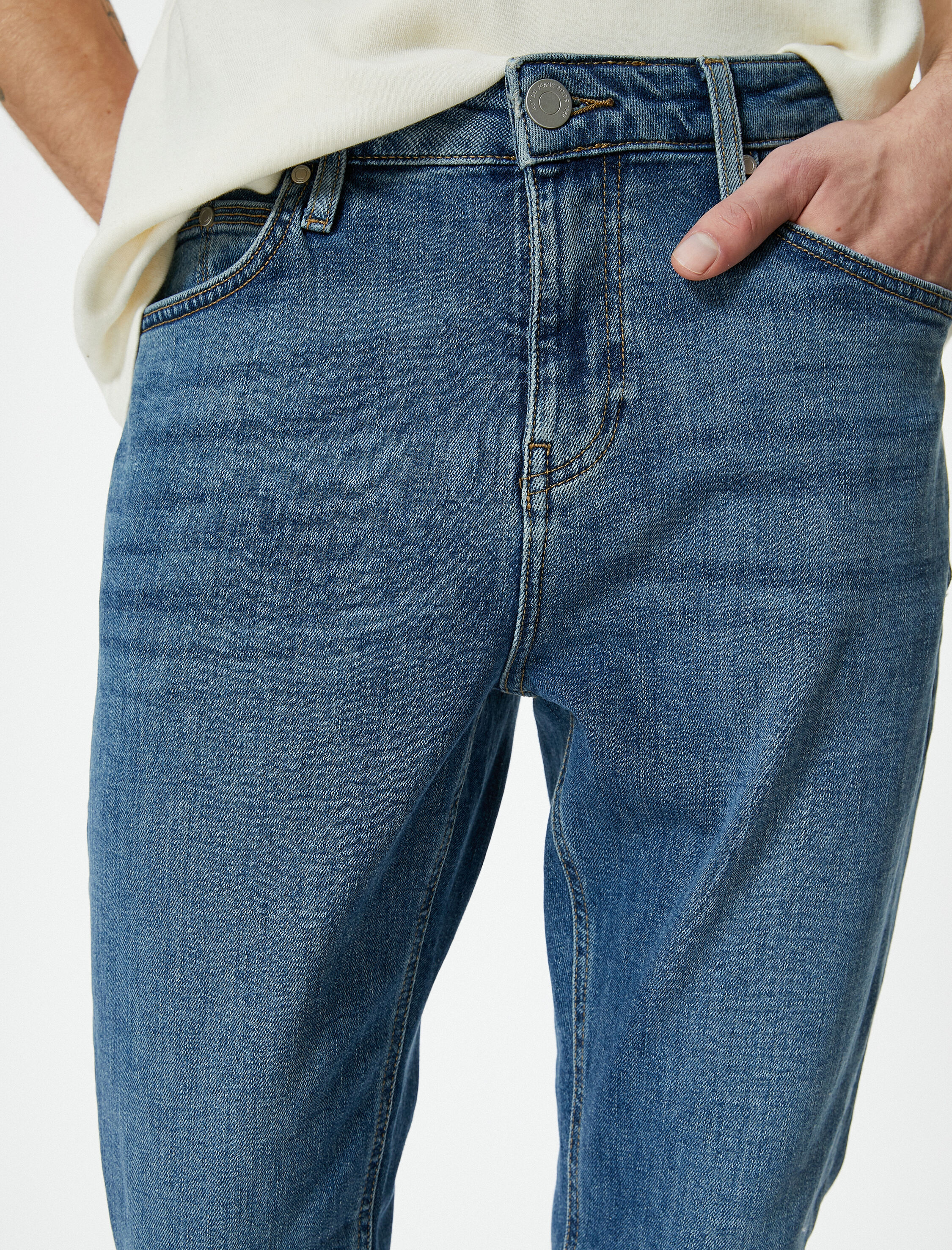   Skinny Fit Kot Pantolon - Michael Jean