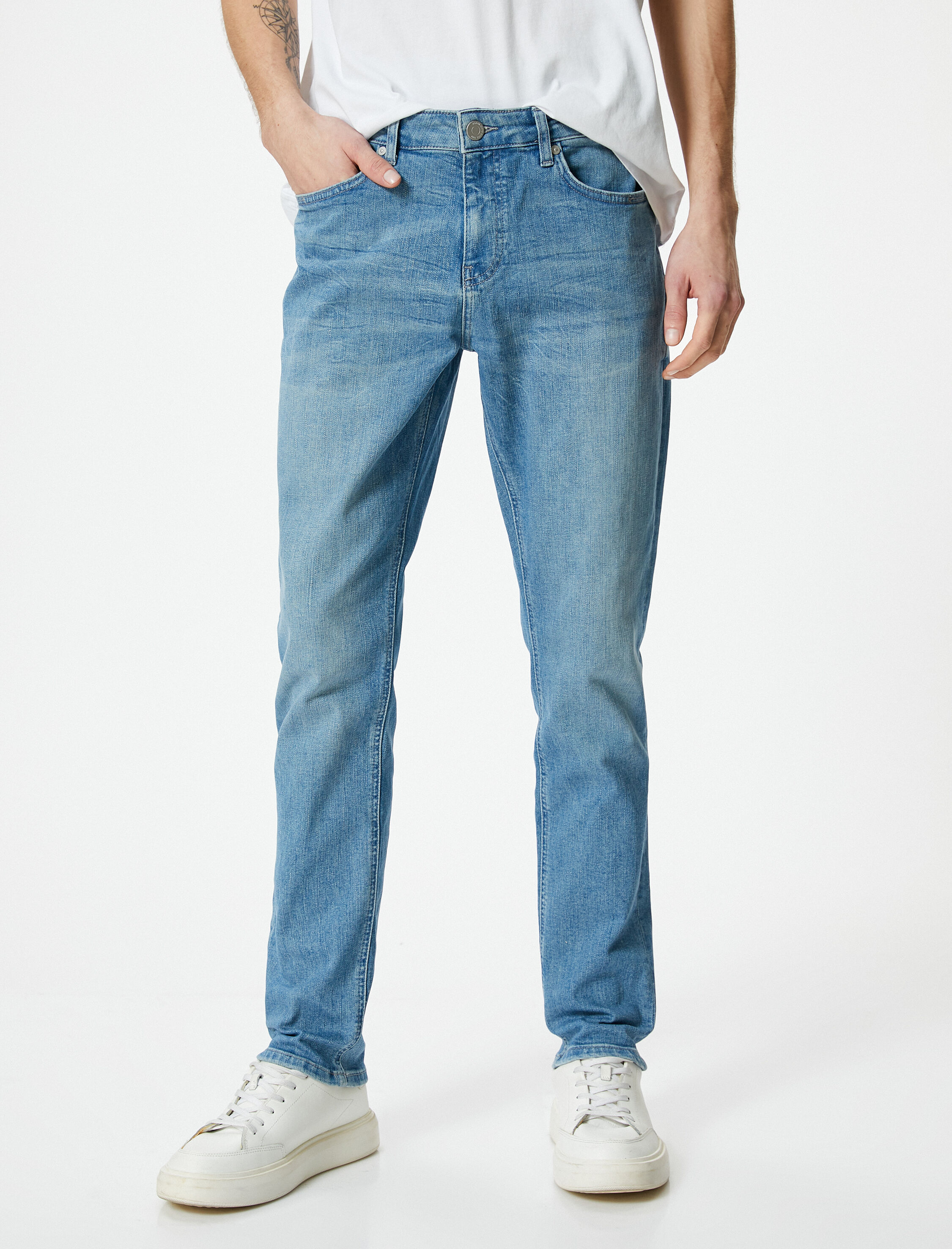   Slim Fit Kot Pantolon - Brad Jean