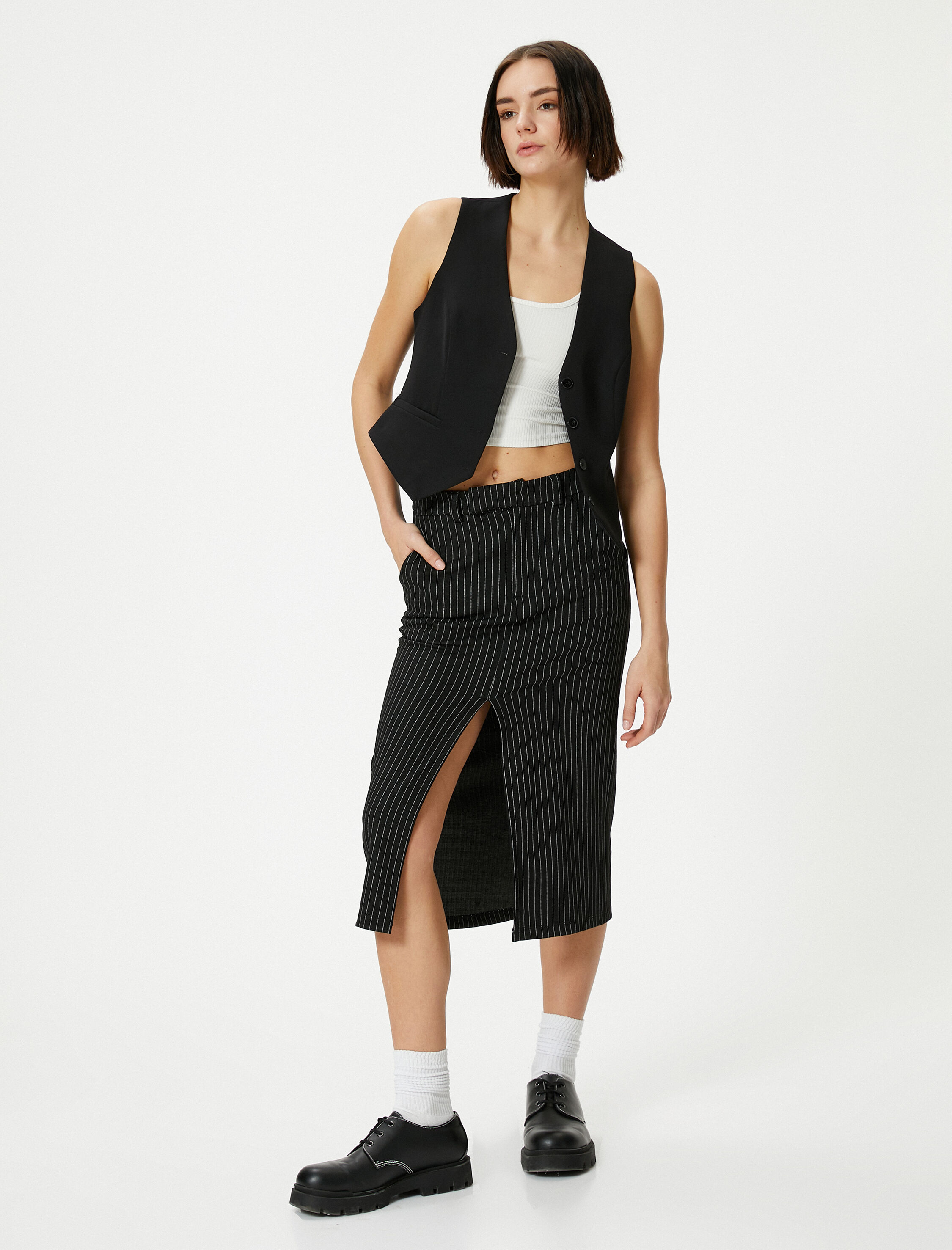   Kalem Etek Maksi Boy Standart Bel Ribanalı