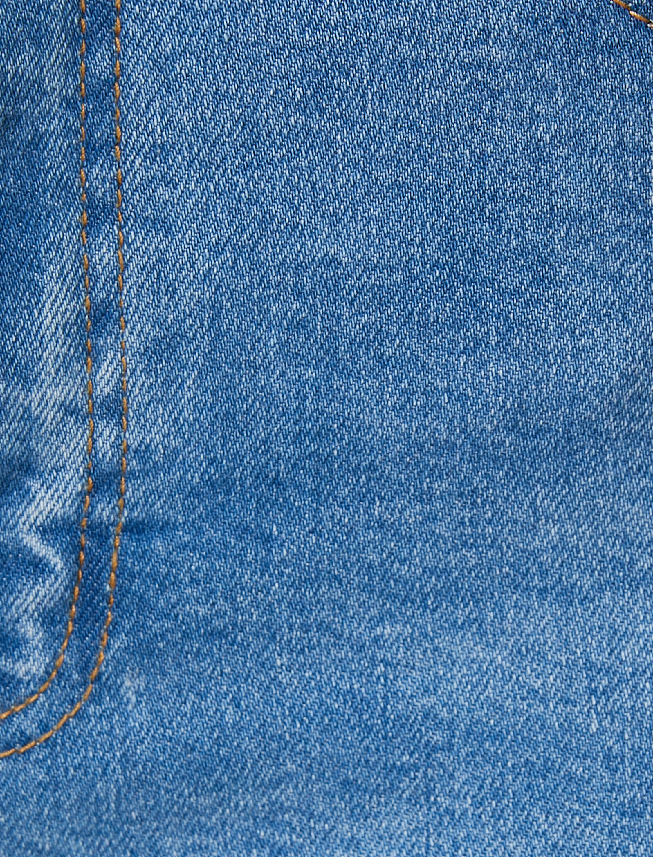   Slim Fit Kot Pantolon Esnek Standart Bel - Eve Slim Jeans