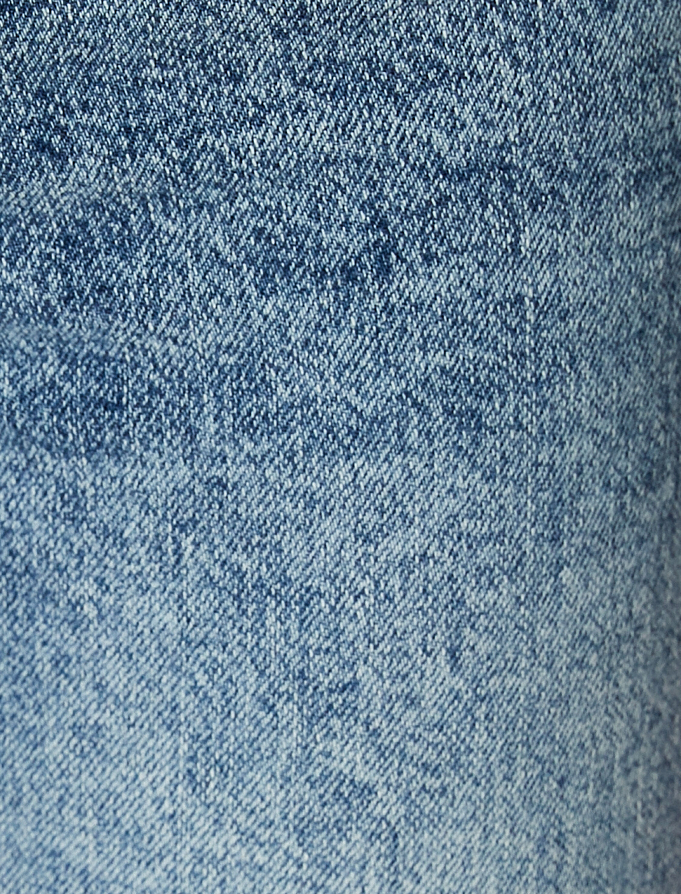   İspanyol Paça Kot Pantolon Yırtmaç Detaylı Dar Kesim Yüksek Bel - Flare Slim Jeans