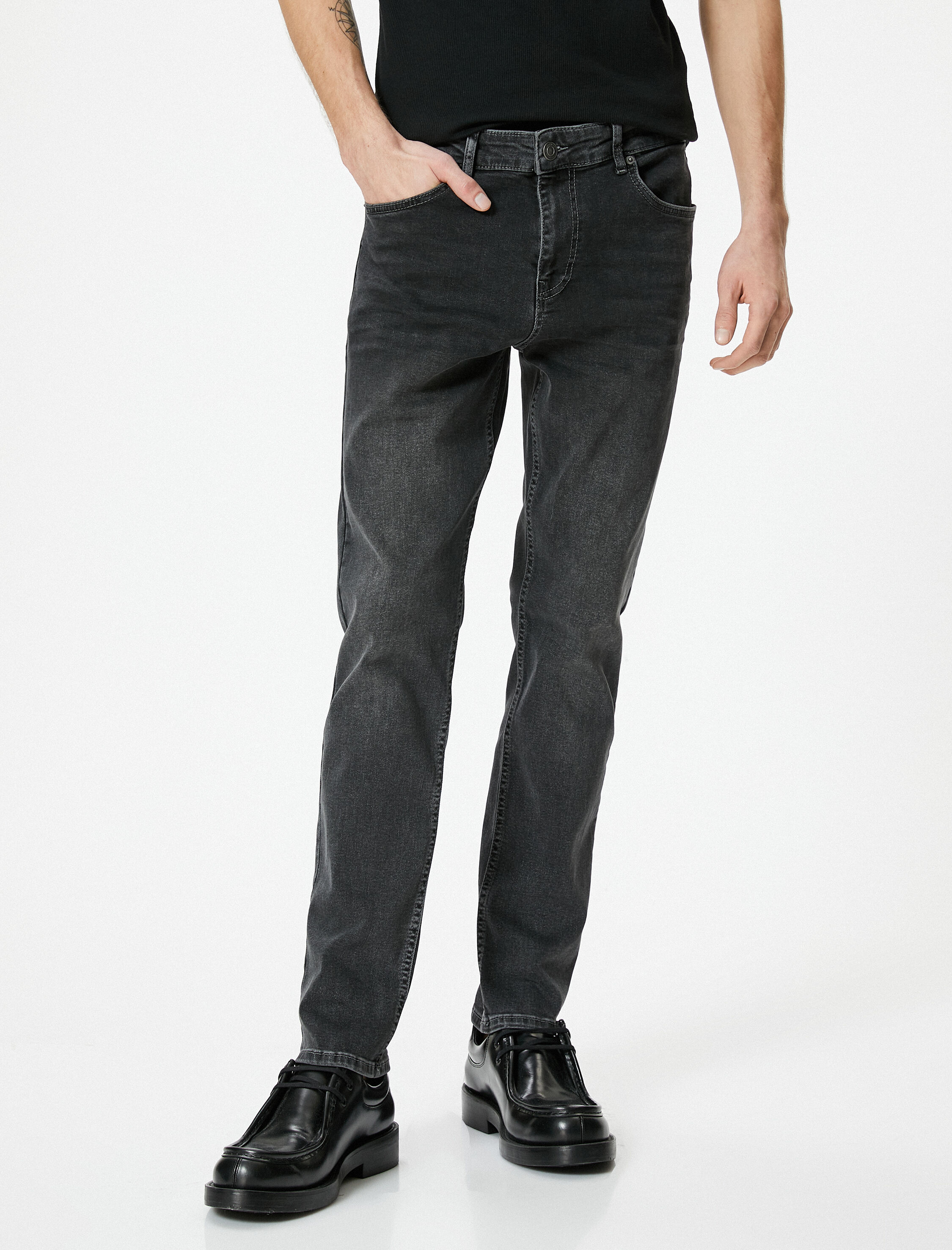   Slim Fit Kot Pantolon - Brad Jean