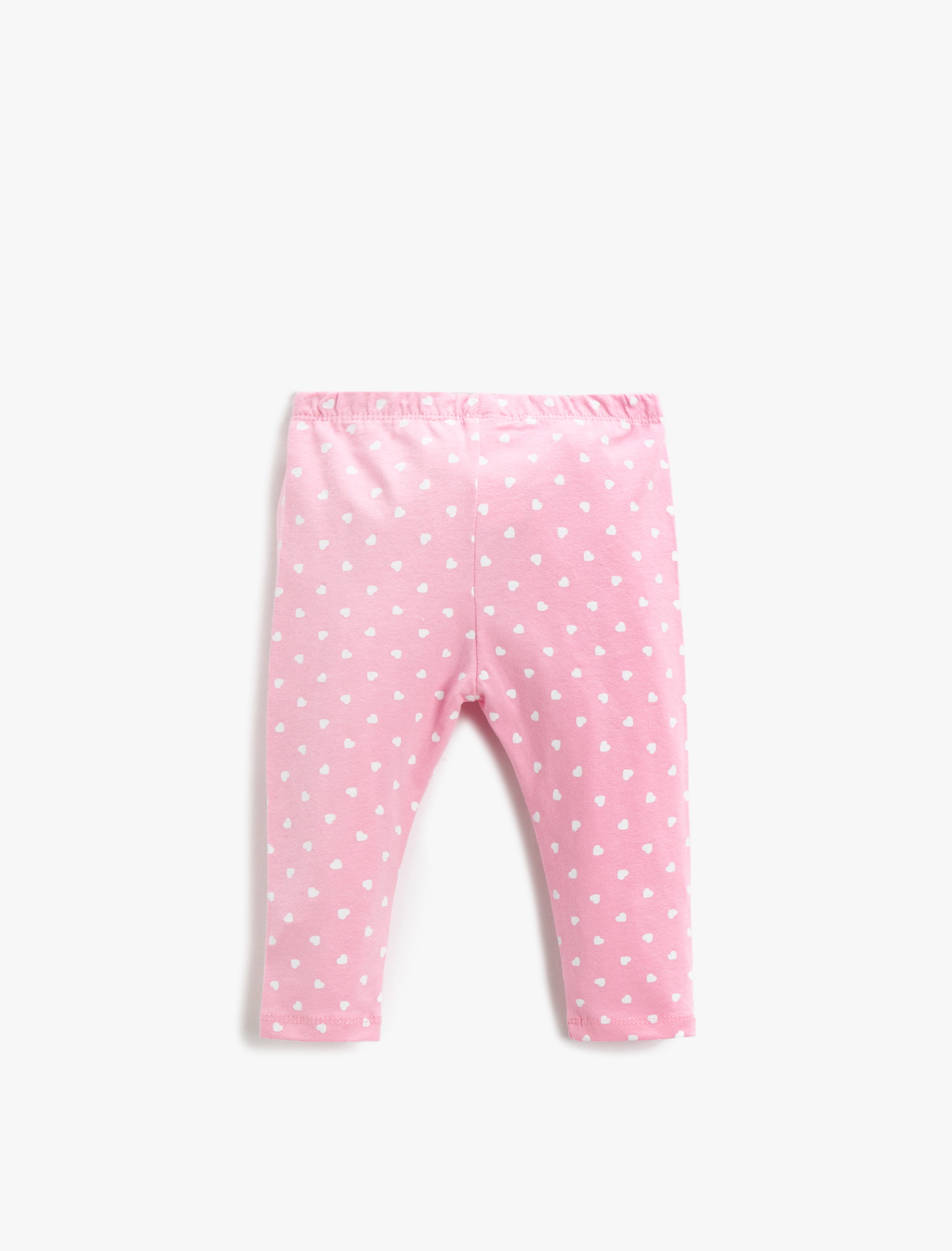  Kız Bebek Pamuklu Tayt Puantiyeli