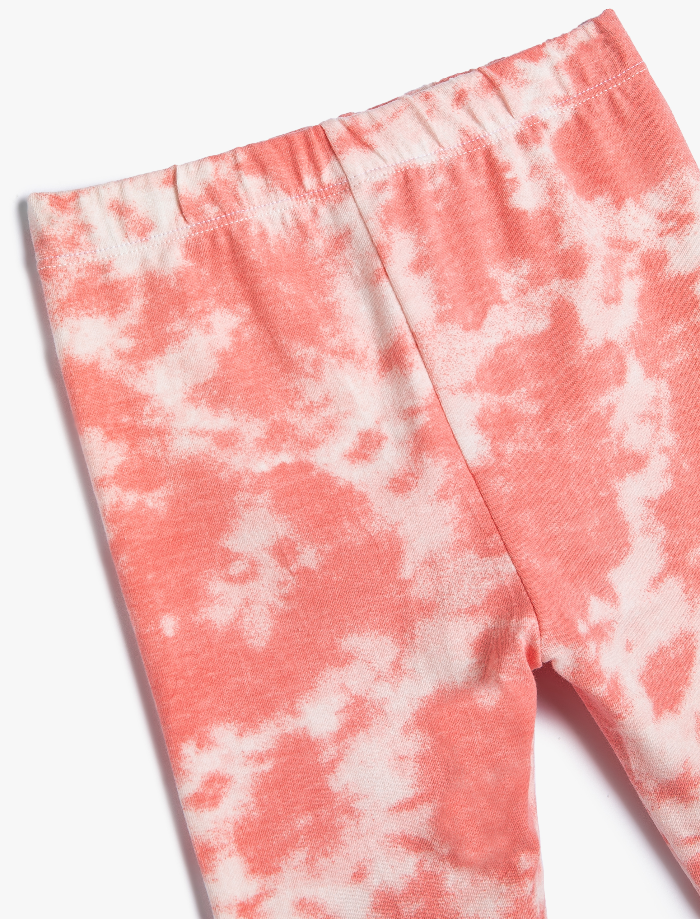  Kız Bebek Tayt Batik Desenli Beli Lastikli Pamuklu