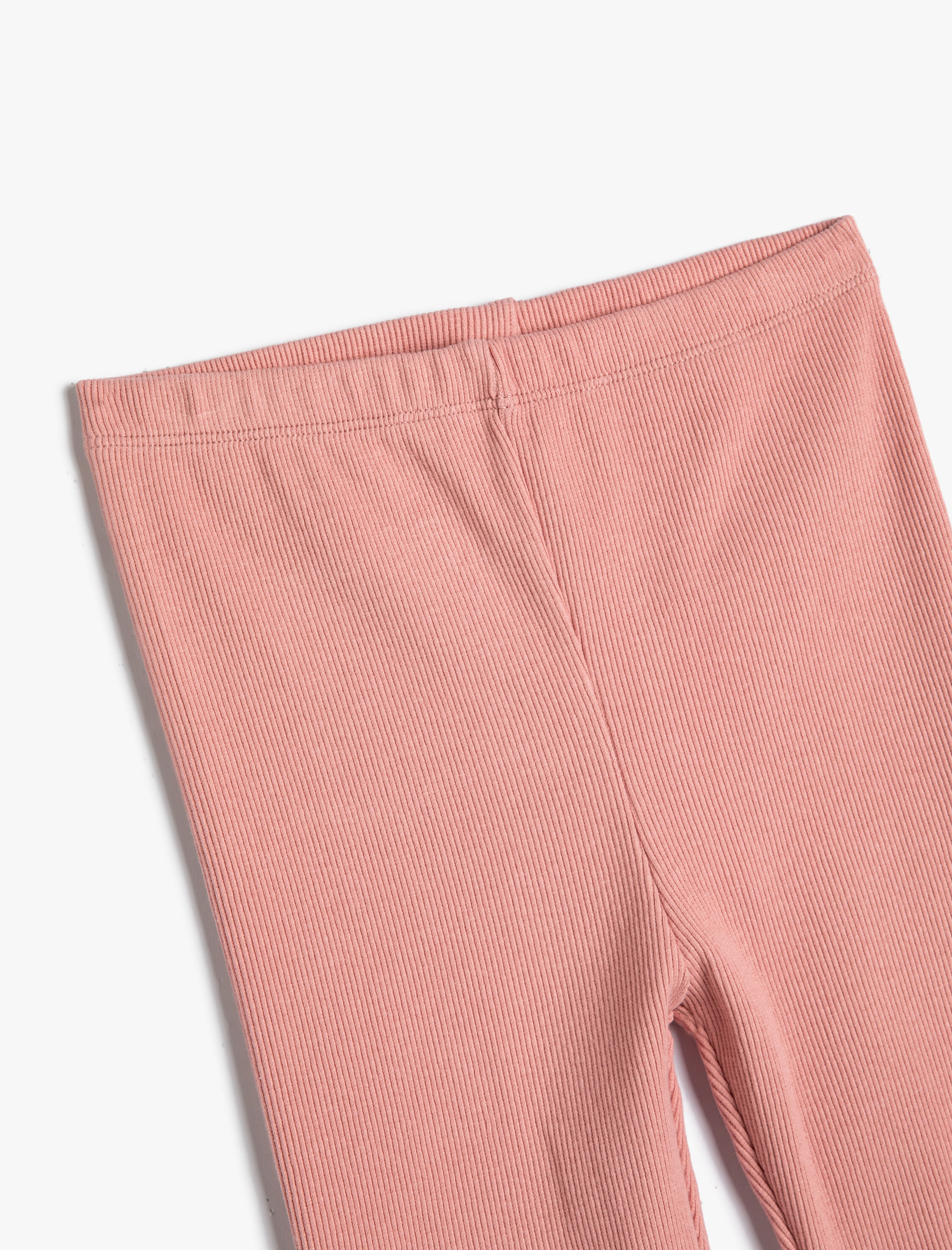  Kız Bebek Basic Tayt Fitilli Beli Lastikli Pamuklu