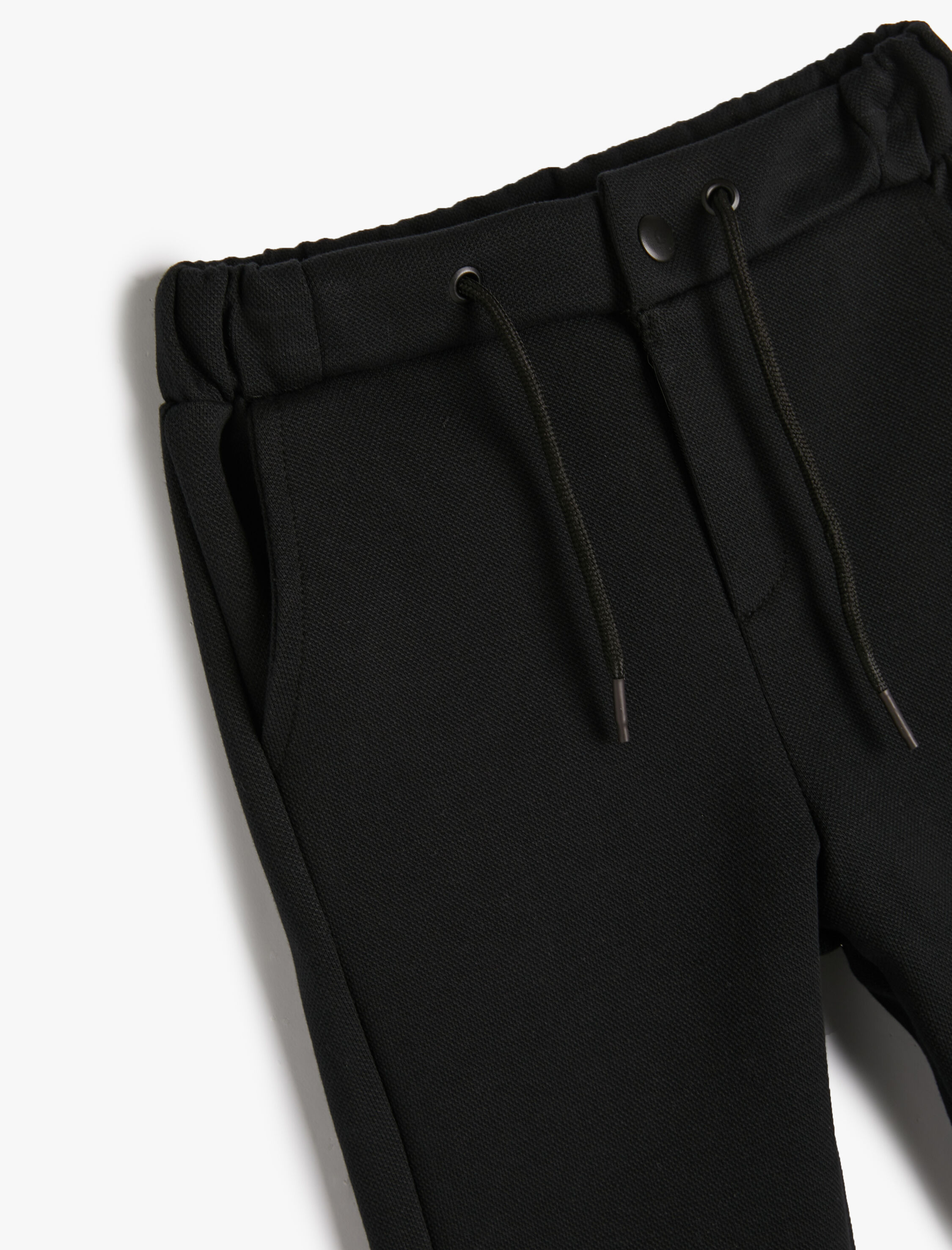  Erkek Çocuk Basic Eşofman Altı Beli Bağlamalı Cepli Pamuklu