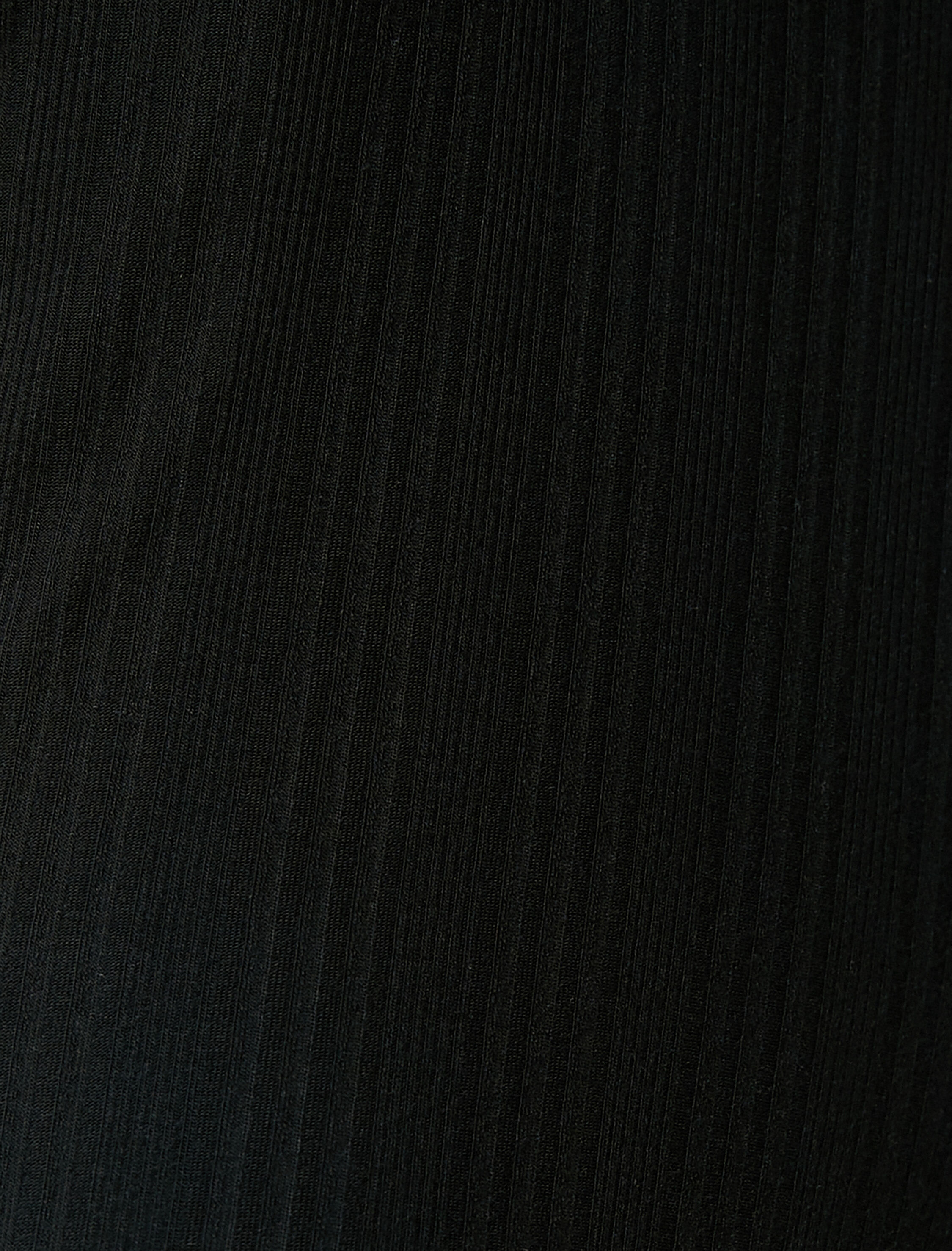   Düz Paça Pijama Altı Dokulu Beli Lastikli Modal Karışımlı