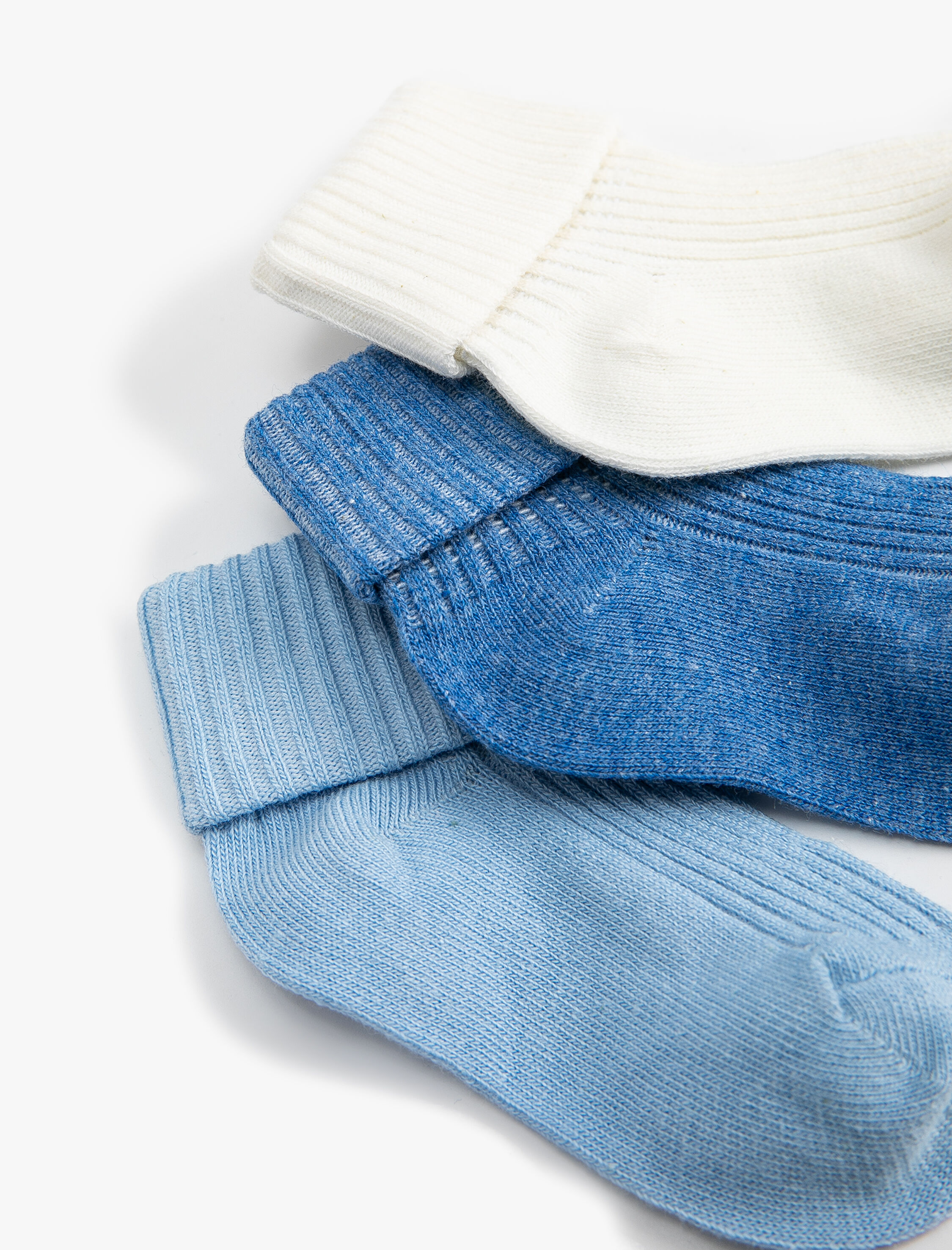  Erkek Bebek 3’lü Basic Çorap Seti Pamuklu