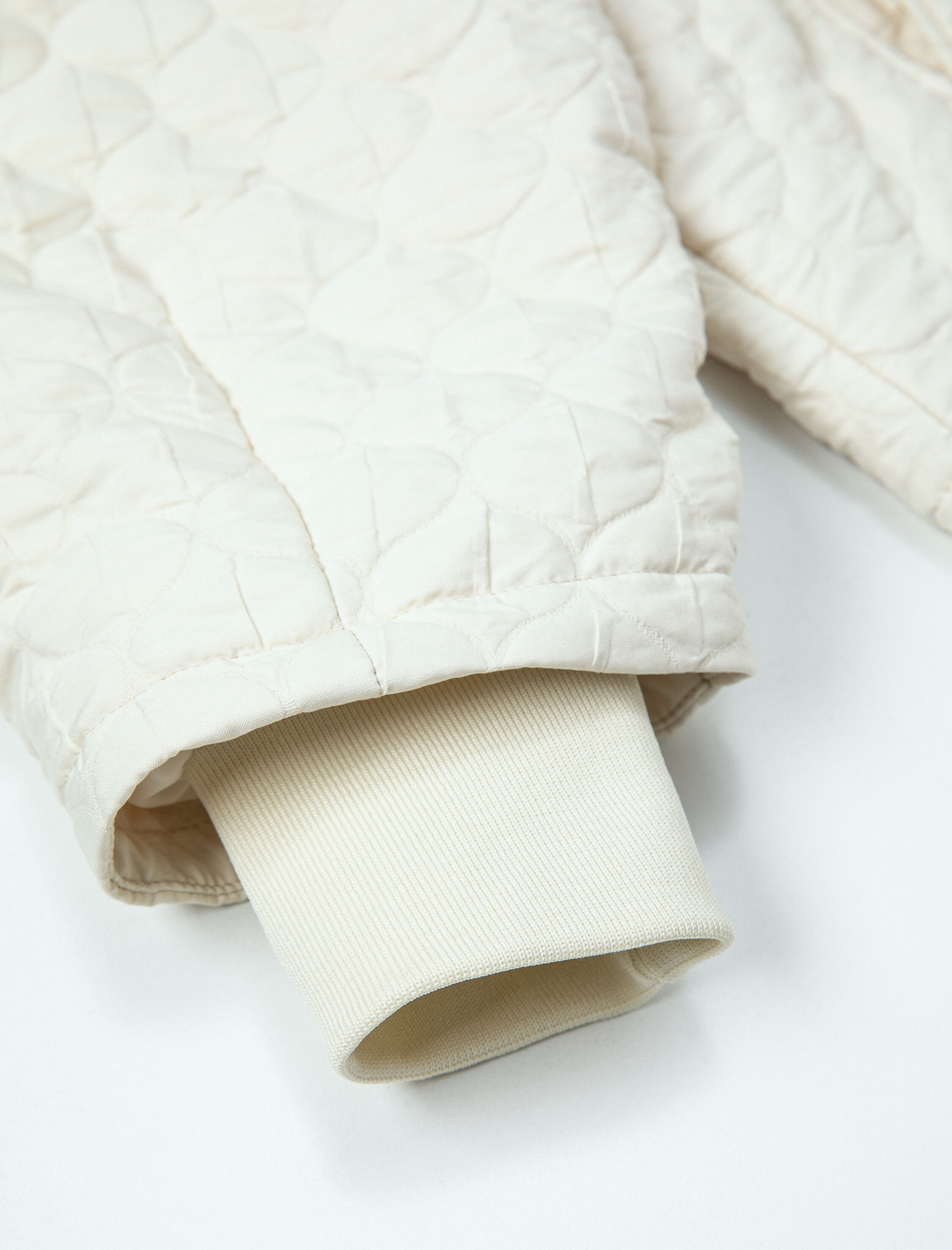   Kapüşonlu Kapitone Yağmurluk Cepli Çıtçıt Düğmeli Bileği Ribanalı