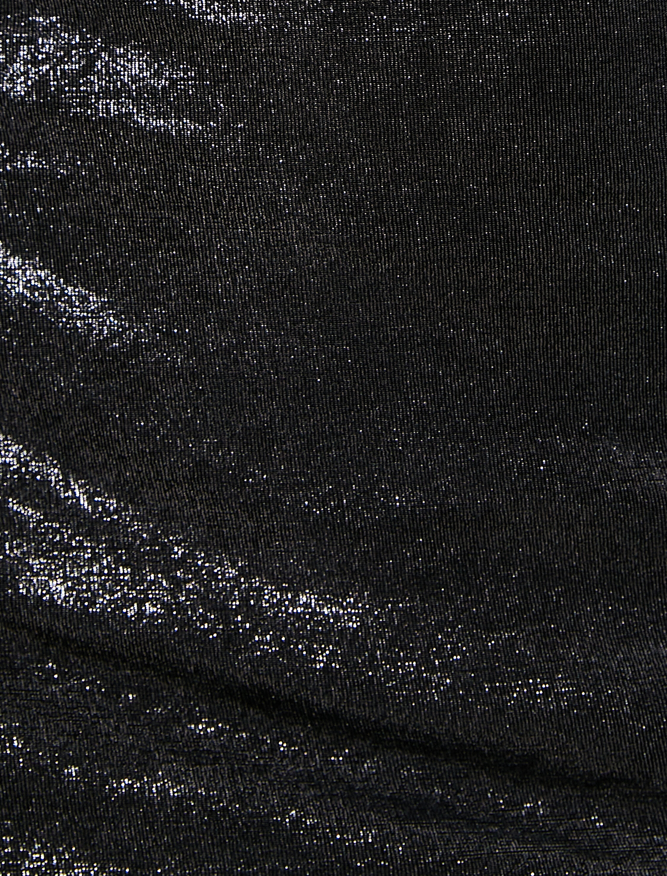   Mini Parlak Abiye Elbise Yarasa Kol V Yaka Slim Fit