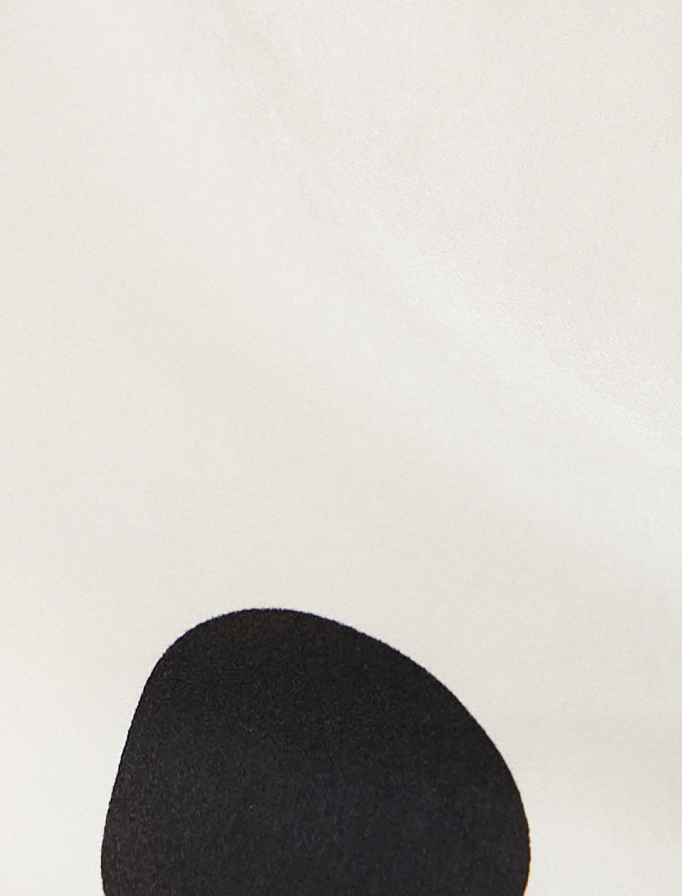   Puantiyeli Bluz Anvelop Aksesuar Detaylı Uzun Kollu