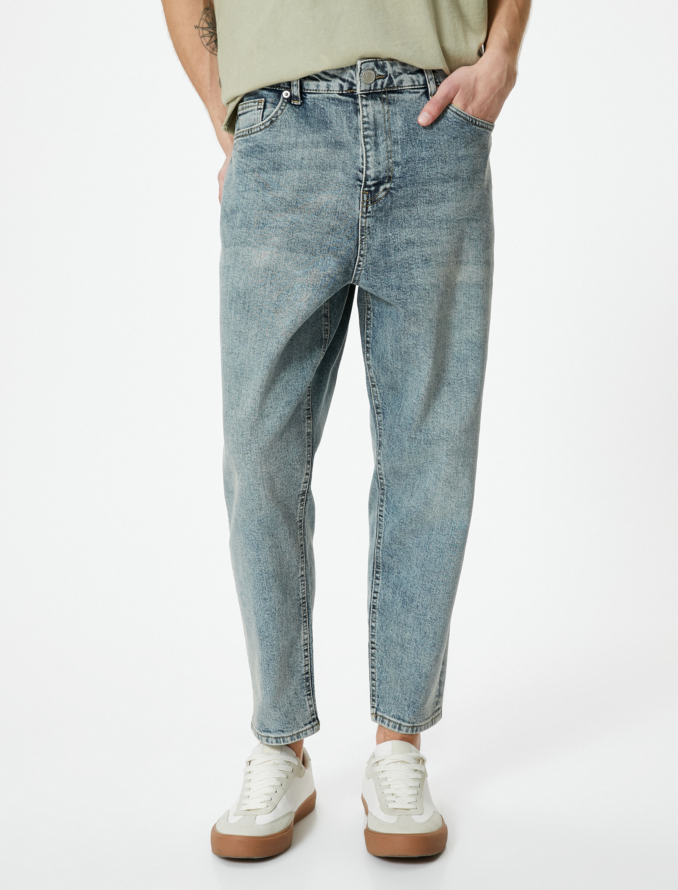   Loose Fit Bol Kot Pantolon - Steve Jean