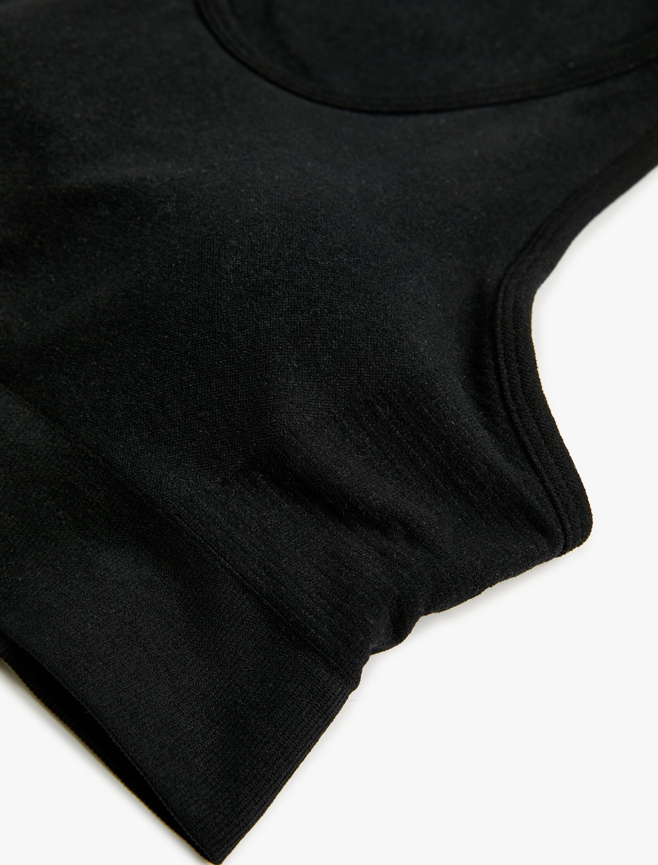   Kaplı Sporcu Sütyeni Dikişsiz Arkası Pencere Detaylı Slim Fit