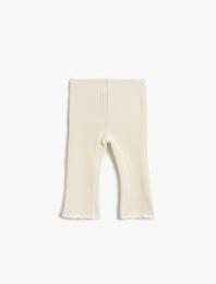 Basic Fitilli İspanyol Paça Tayt