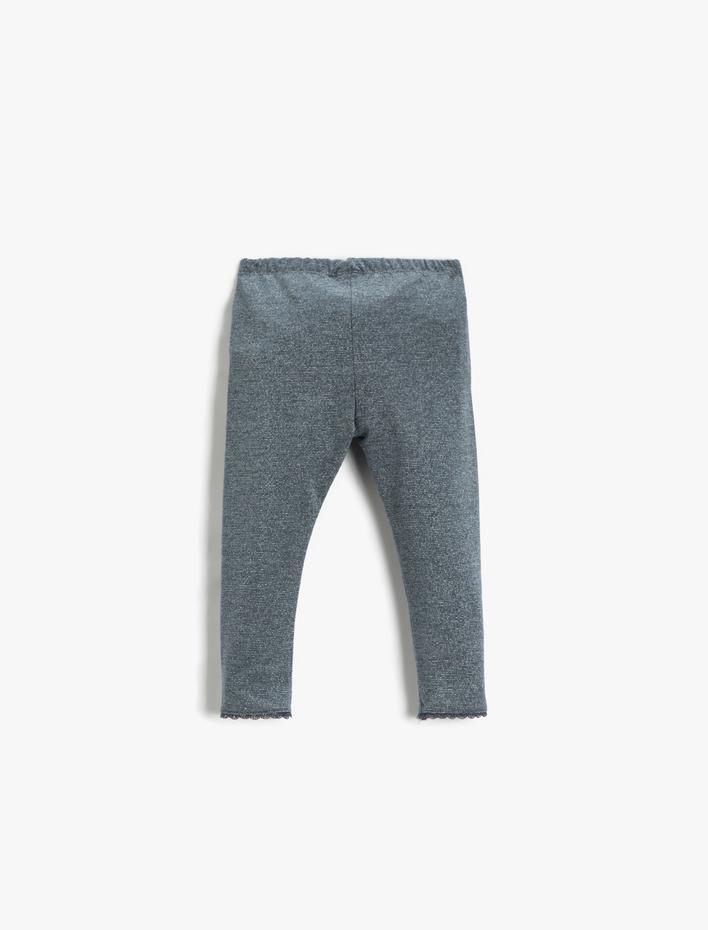 Kız Bebek Basic Tayt Beli Lastikli
