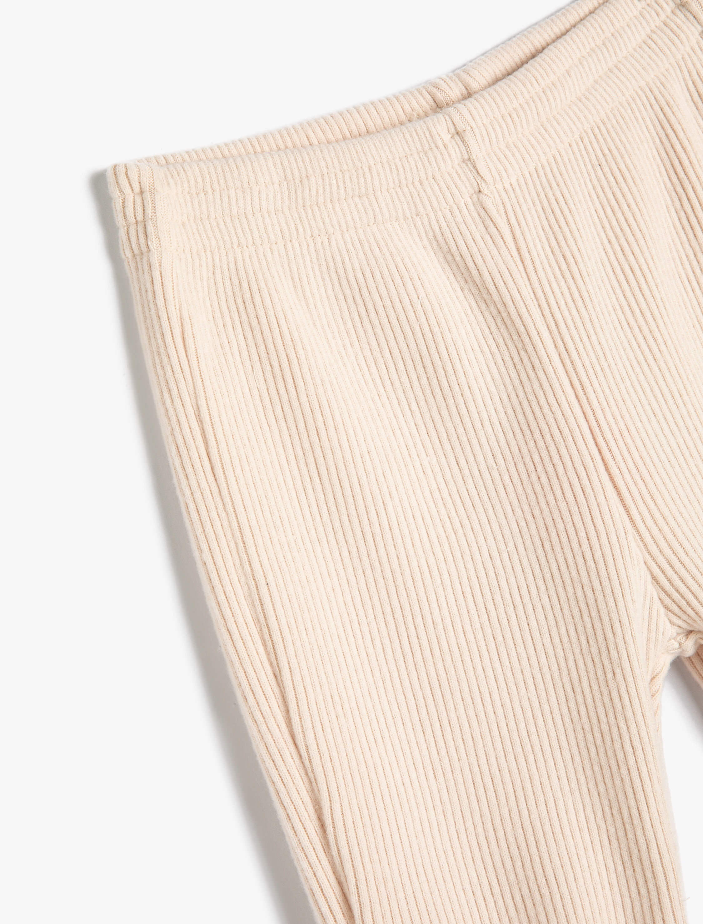  Kız Bebek Basic Jogger Eşofman Altı Beli Bağlamalı Fitilli