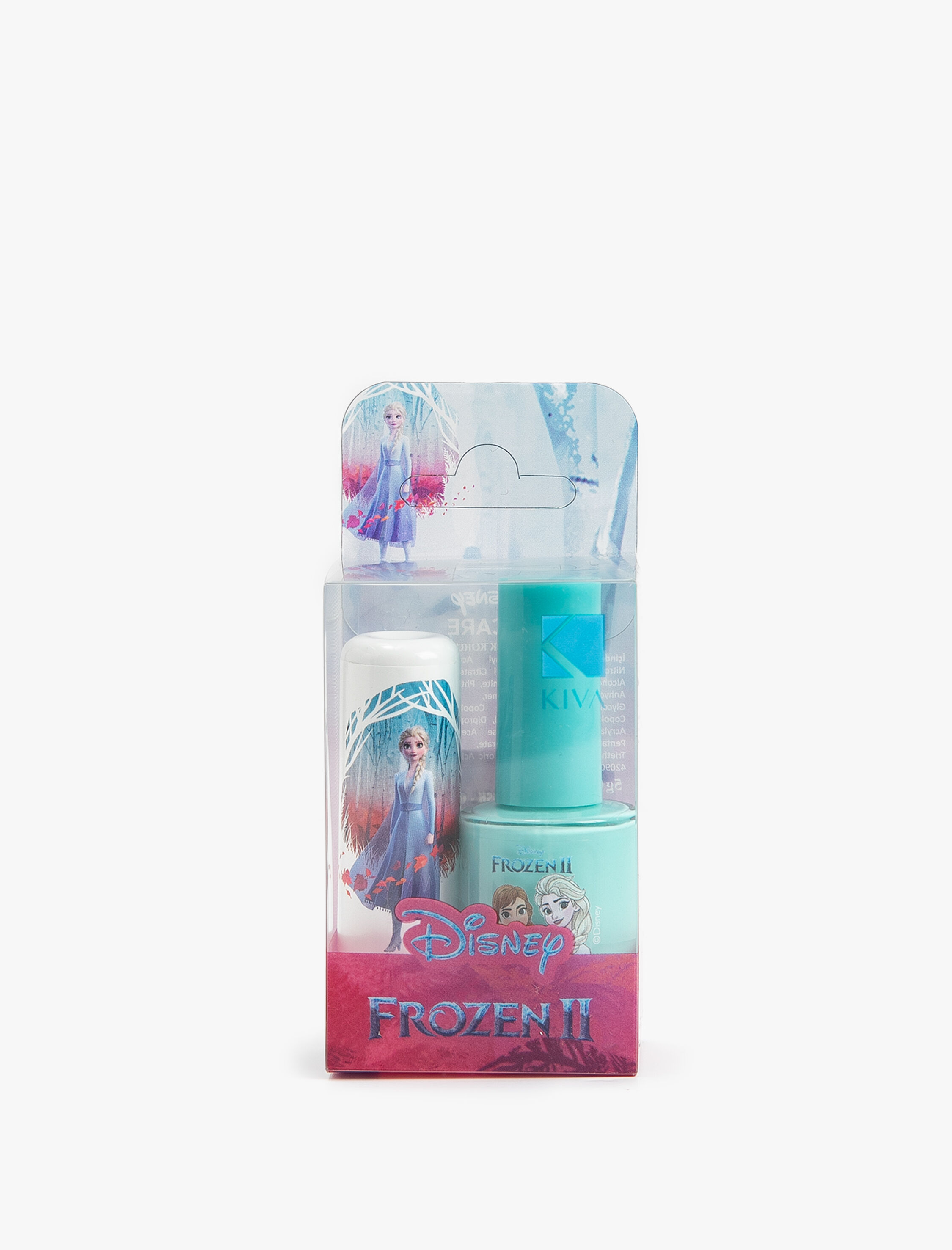  Kadın Frozen Temalı Dudak Nemlendirici ve Oje Lisanslı