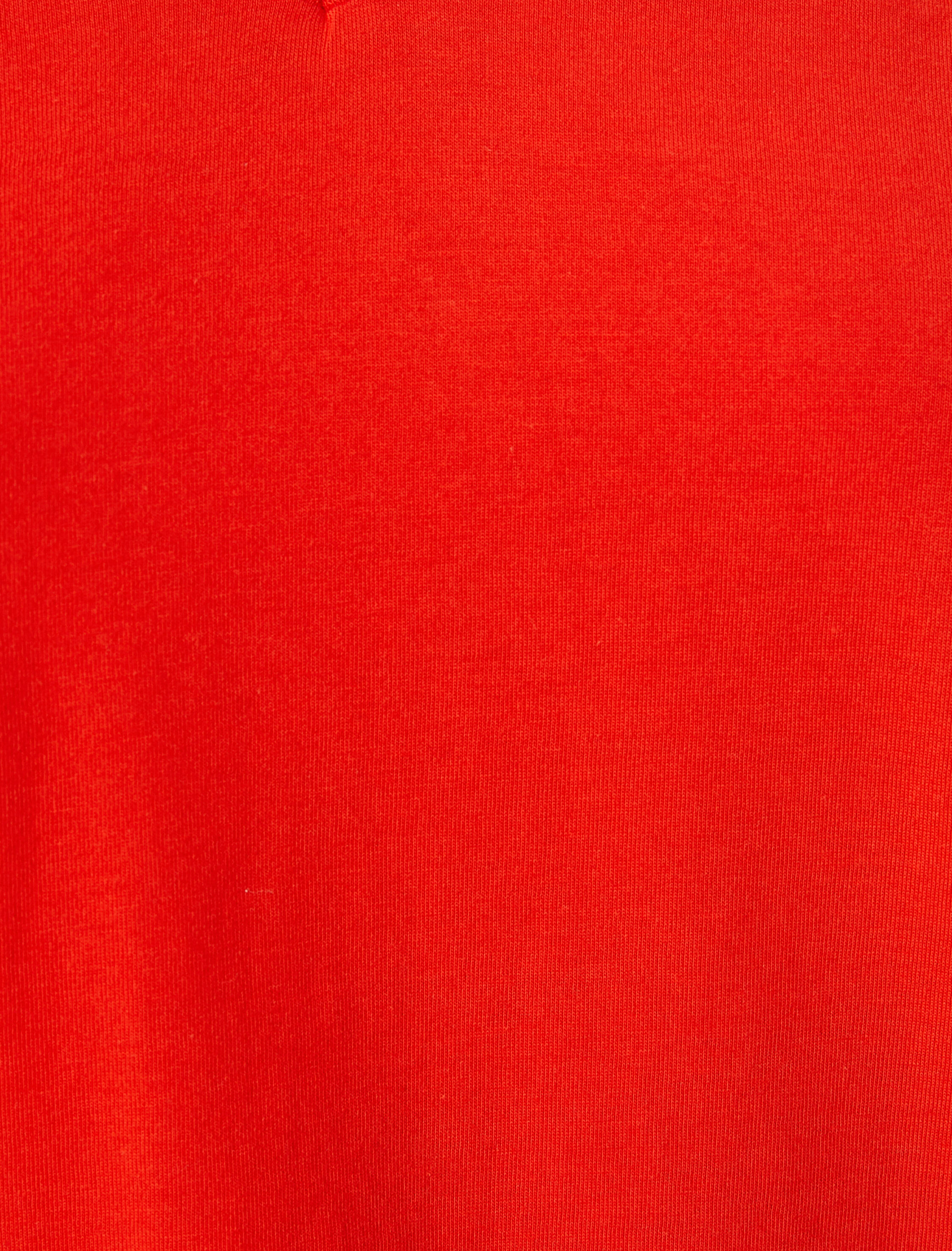   V Yaka Basic Tişört Kısa Kollu Pamuklu