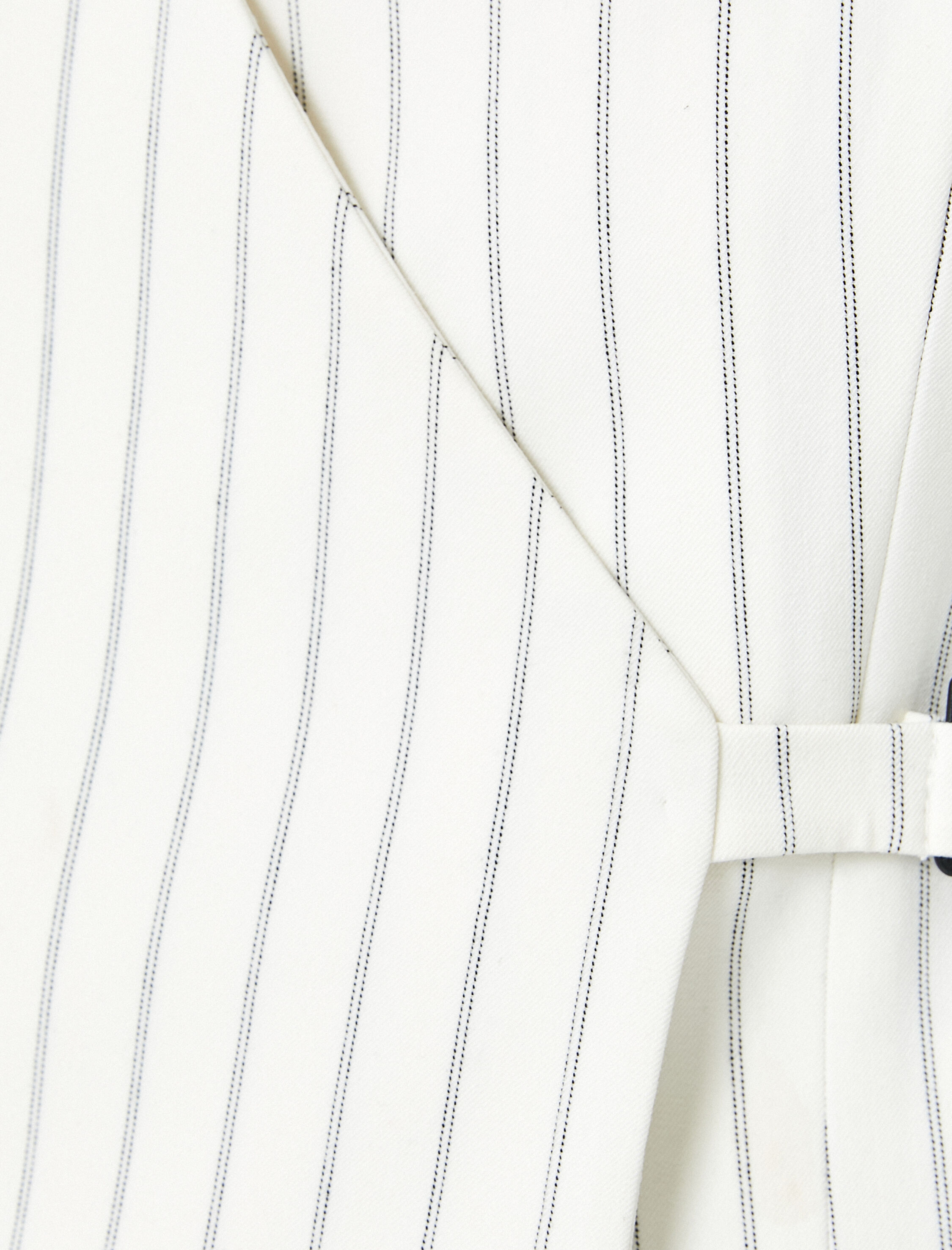   Crop Yelek Anvelop Metal Aksesuarlı V Yaka