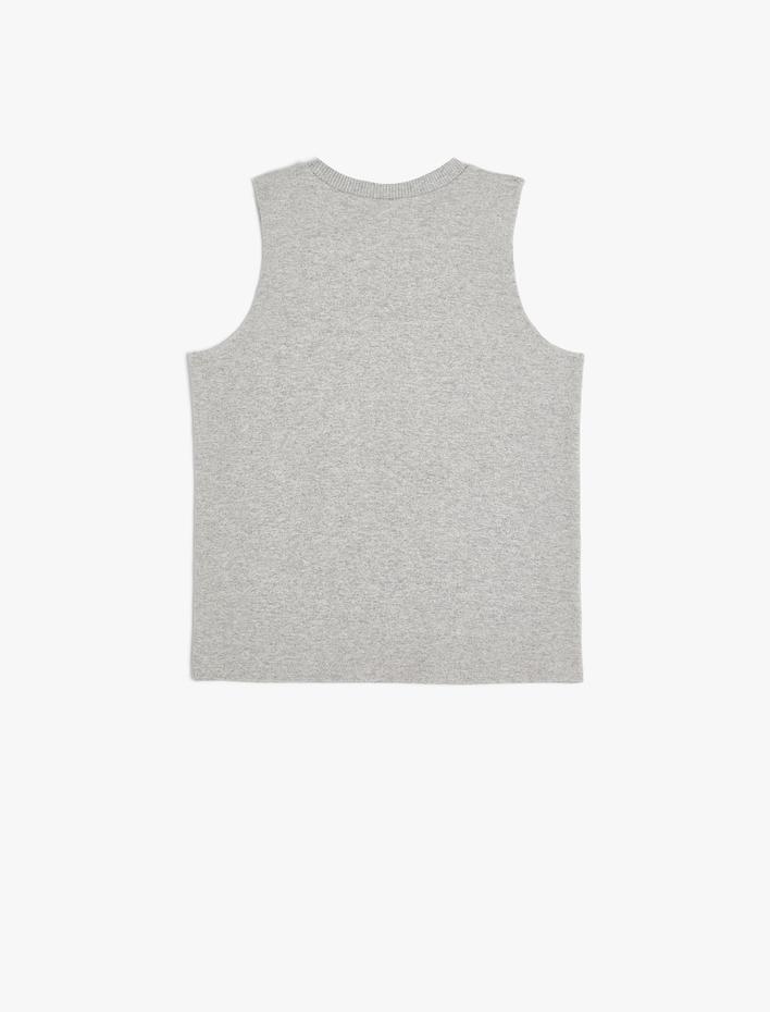 Erkek Çocuk Atlet Basketbol Baskılı Bisiklet Yaka