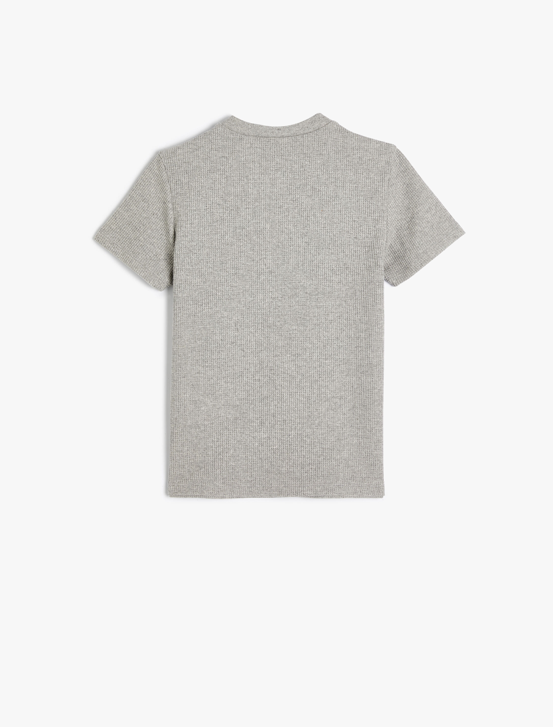  Erkek Çocuk Tişört Basketbol Baskılı Kısa Kollu Dokulu