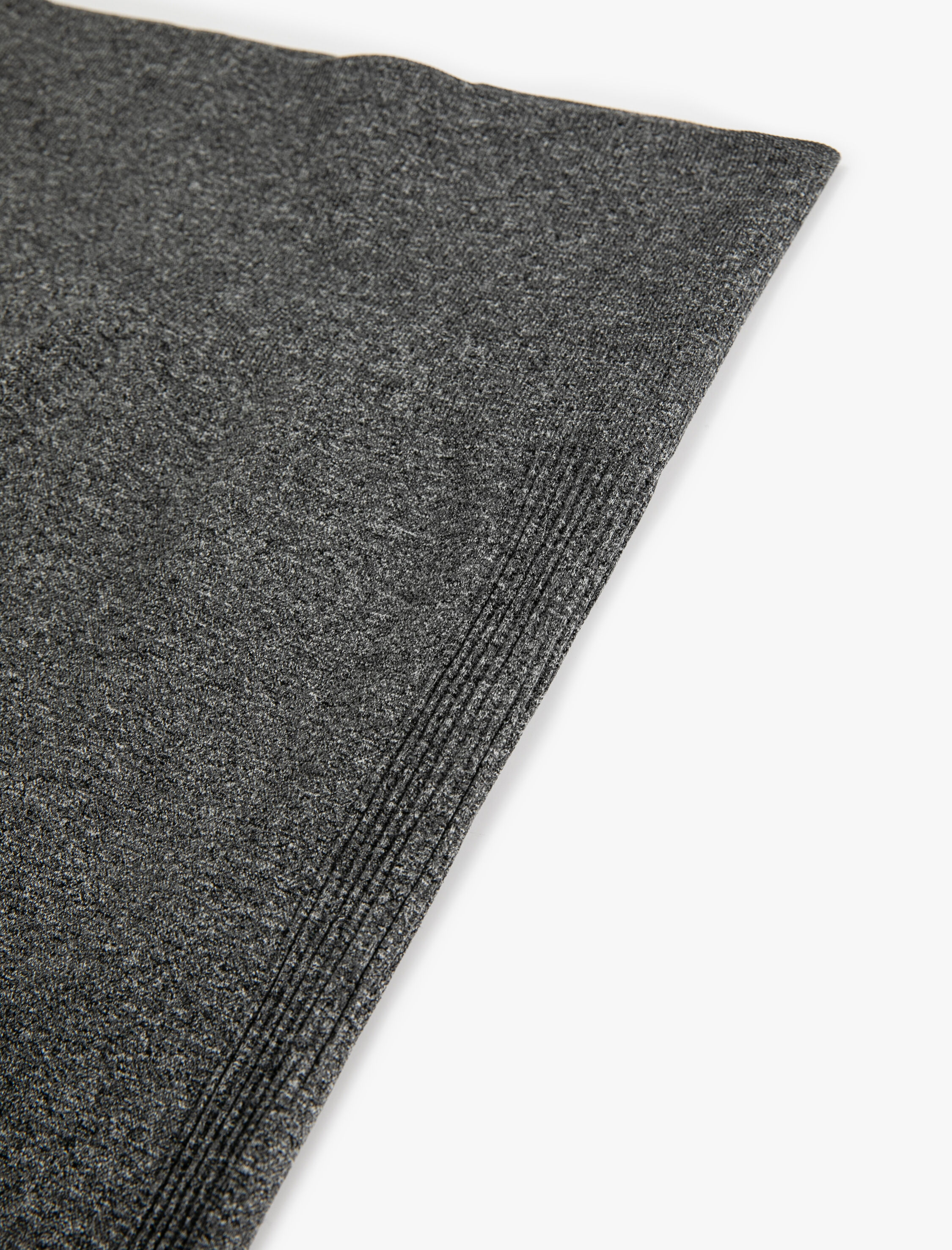   Yüksek Bel Dokuma Spor Tayt Dikişsiz Slim Fit